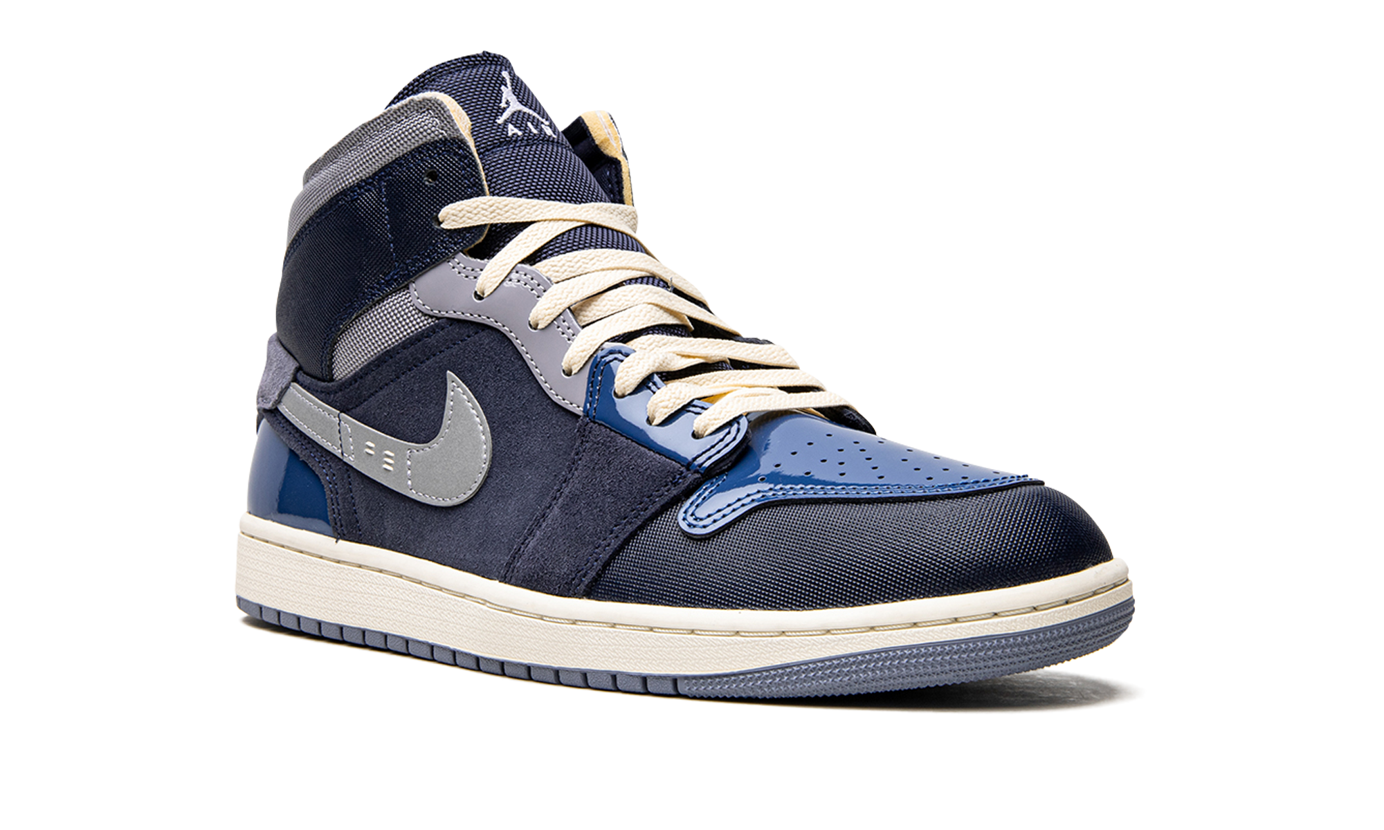 jordan 1 mid se craft obsidian french blue ashen slate white+DR8868-400+diagnol right view