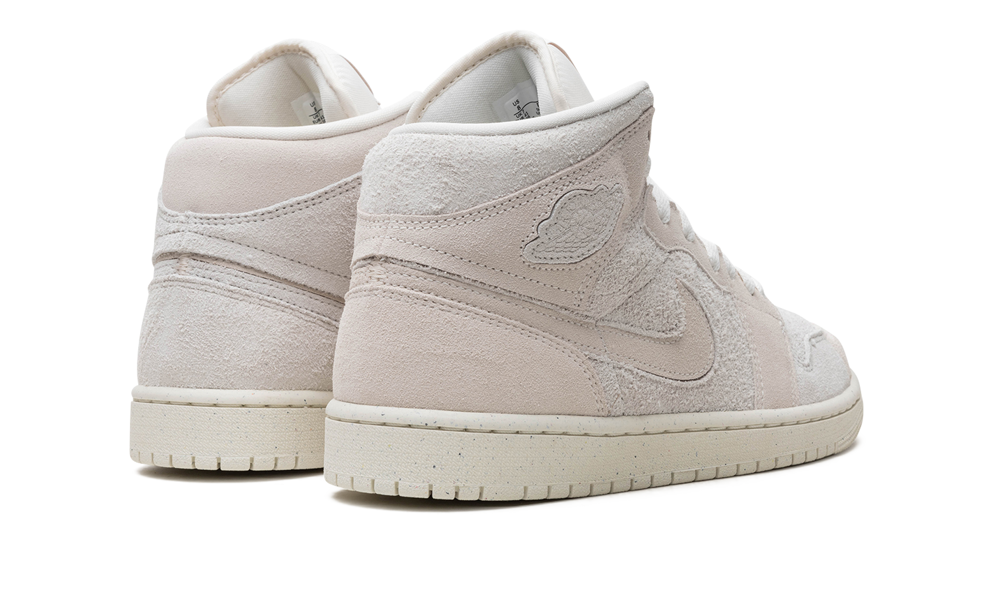 jordan 1 mid se craft pale ivory+FQ3224-100+diagnol right behind view