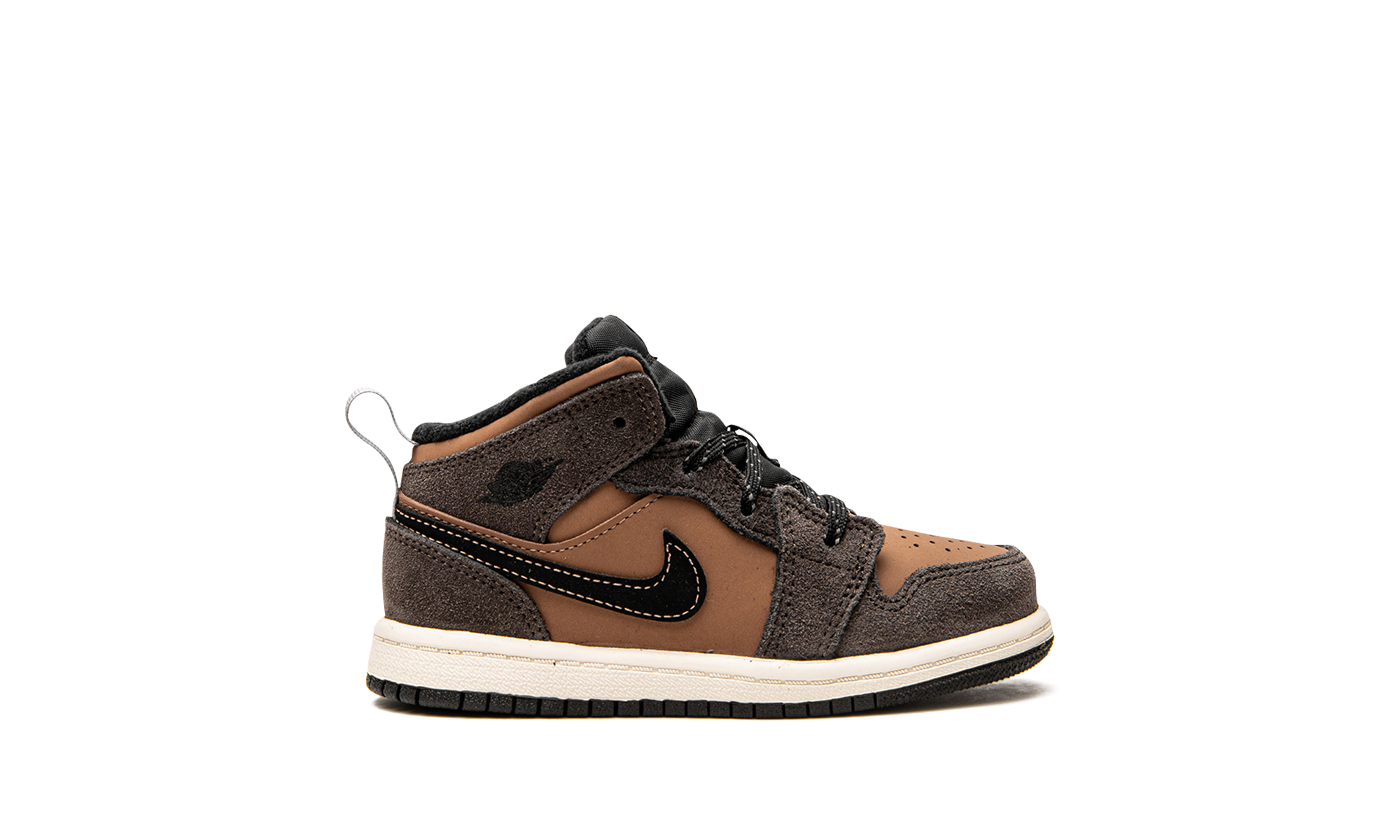 jordan 1 mid se dark chocolate td+DC7250-200+right view