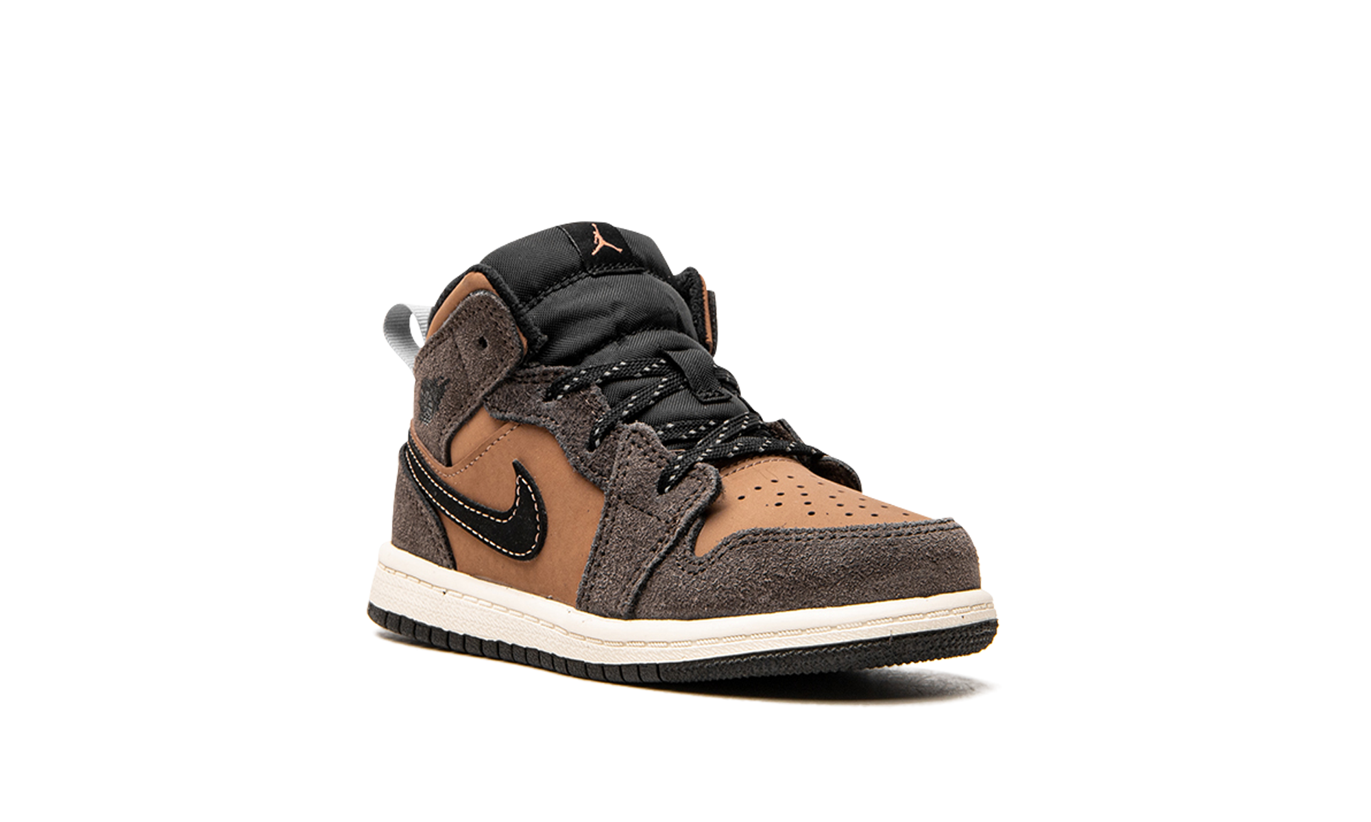 jordan 1 mid se dark chocolate td+DC7250-200+diagnol right view