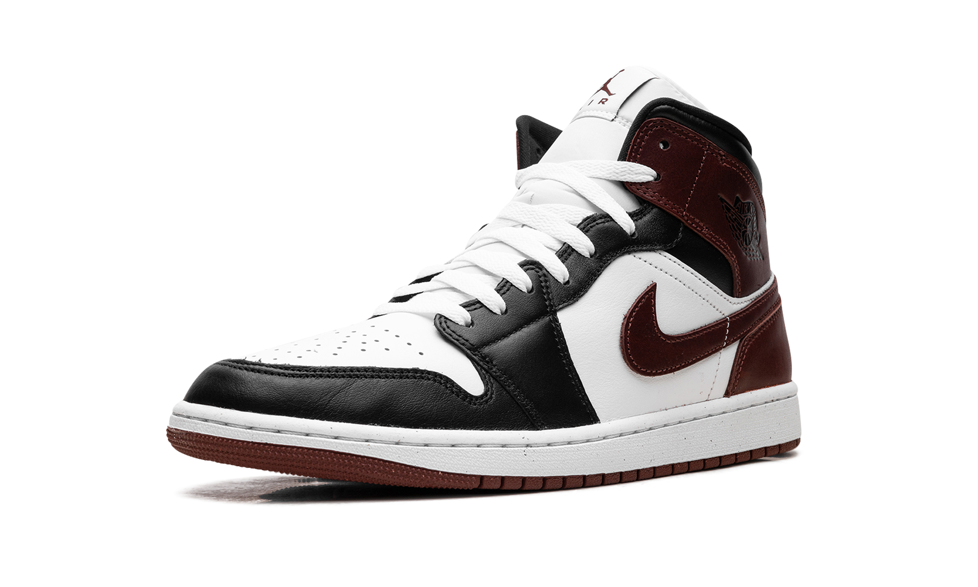 jordan 1 mid se dark pony+HF3216-102+left diagnol single view