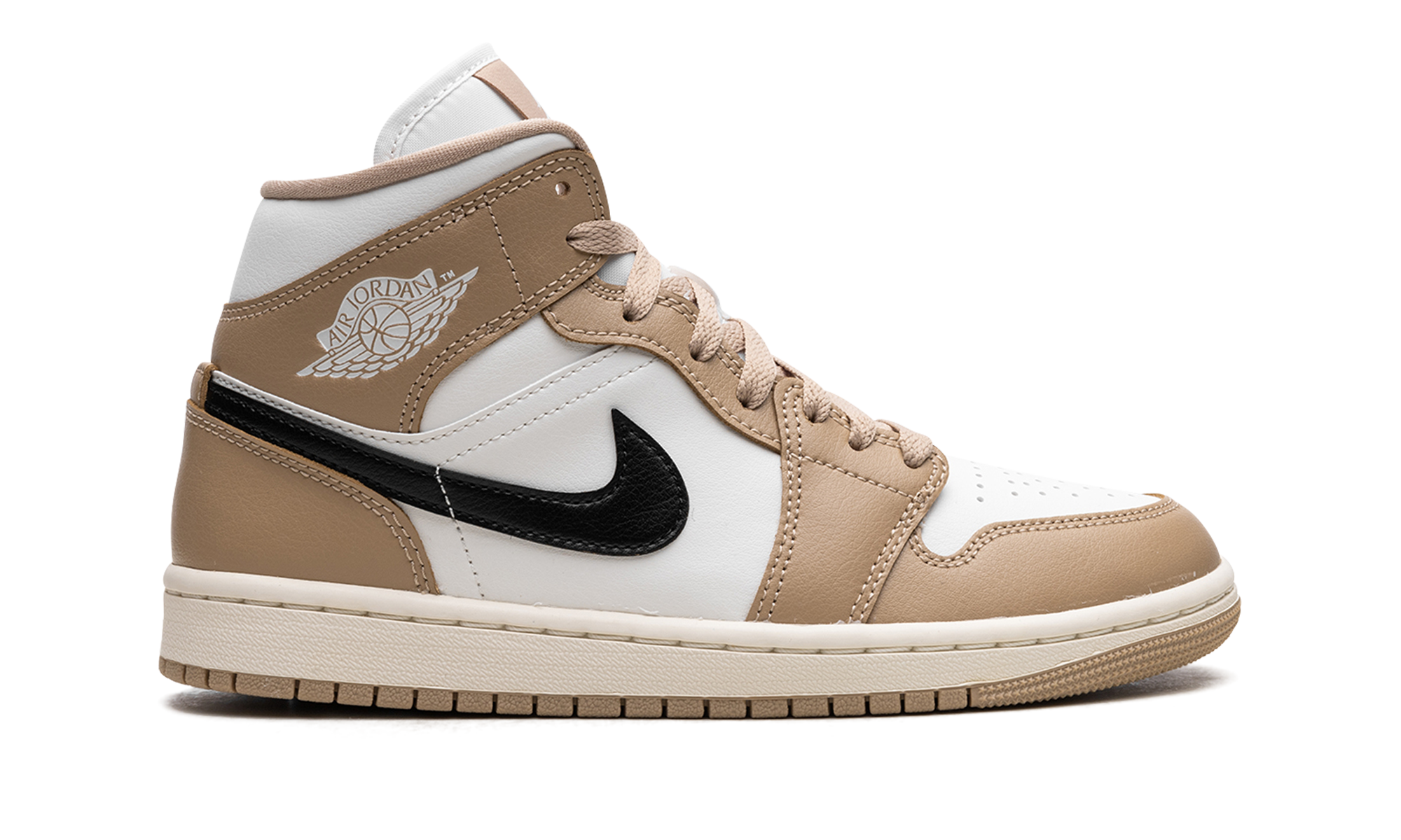 jordan 1 mid se desert sail women s+BQ6472-103+right view