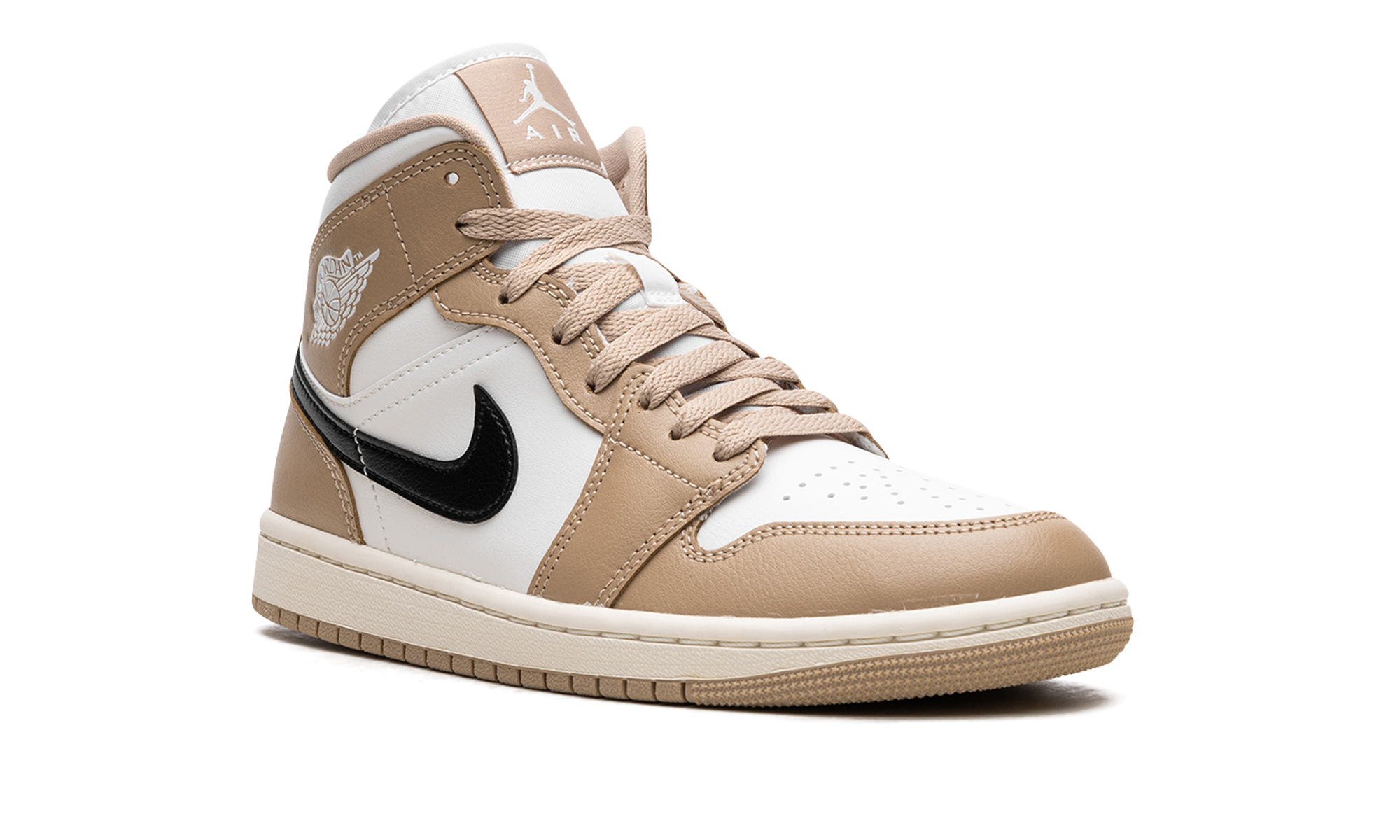 jordan 1 mid se desert sail women s+BQ6472-103+diagnol right view
