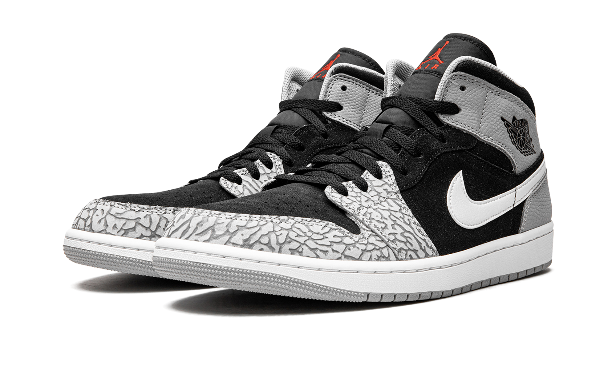 jordan 1 mid se elephant print+DM1200-016+diagnol left view