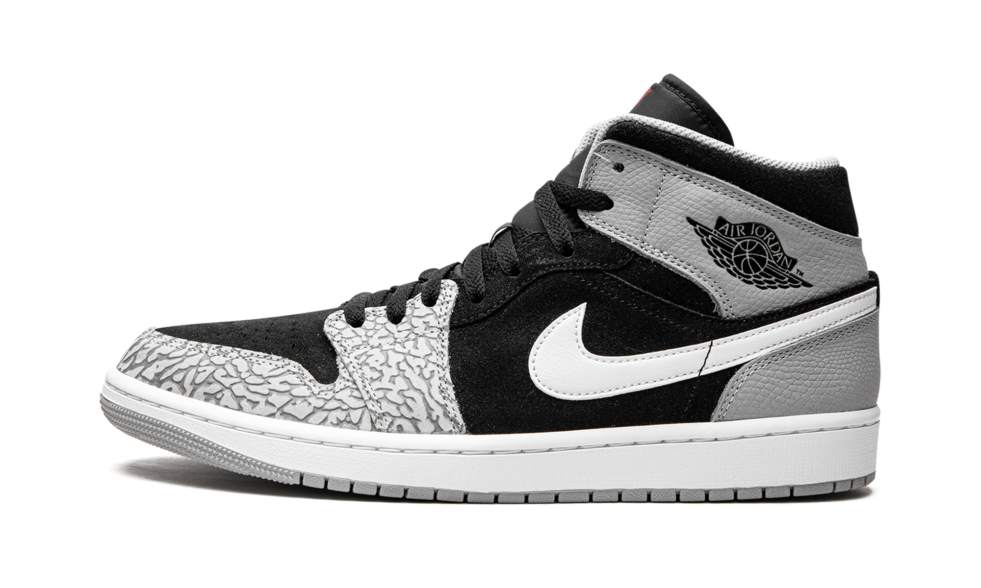jordan 1 mid se elephant print+DM1200-016+diagnol right view 1