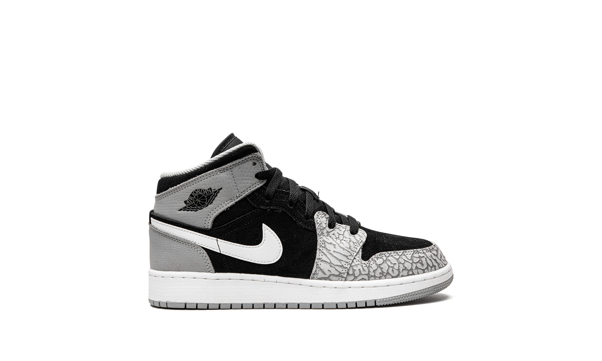jordan 1 mid se elephant print gs+DM6216-016+right view