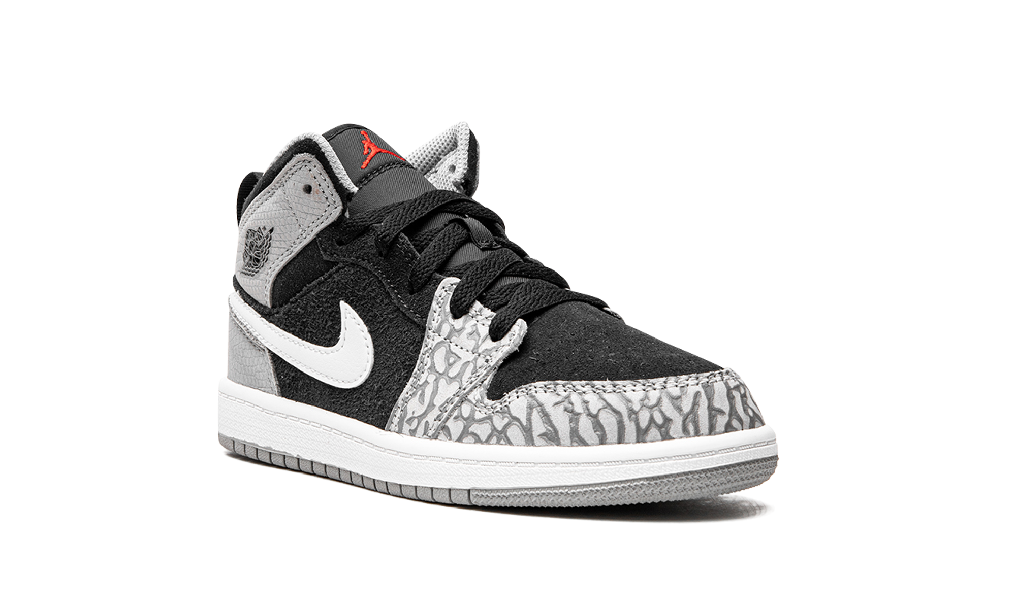 jordan 1 mid se elephant print ps+DM6215-016+diagnol right view