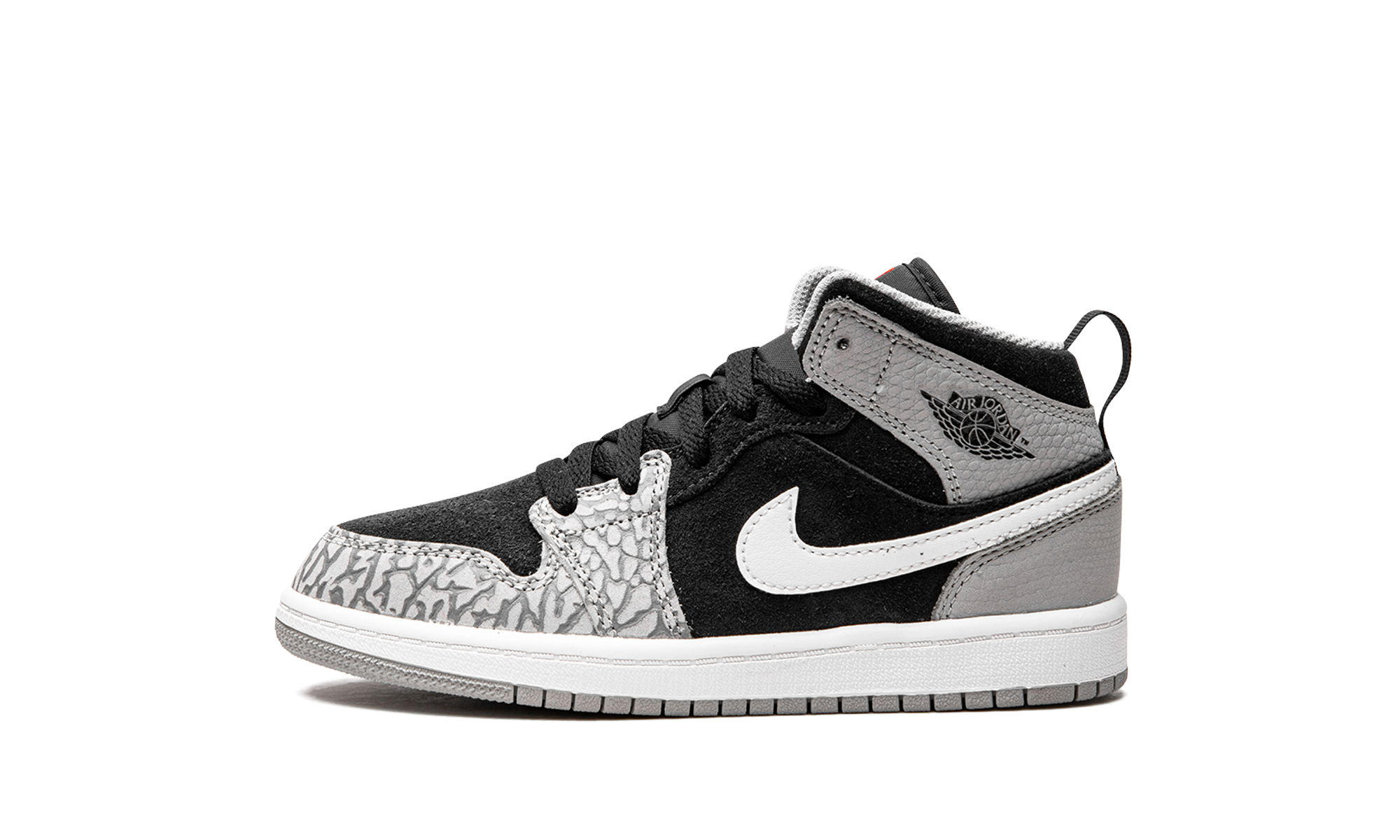 jordan 1 mid se elephant print ps+DM6215-016+diagnol right view 1