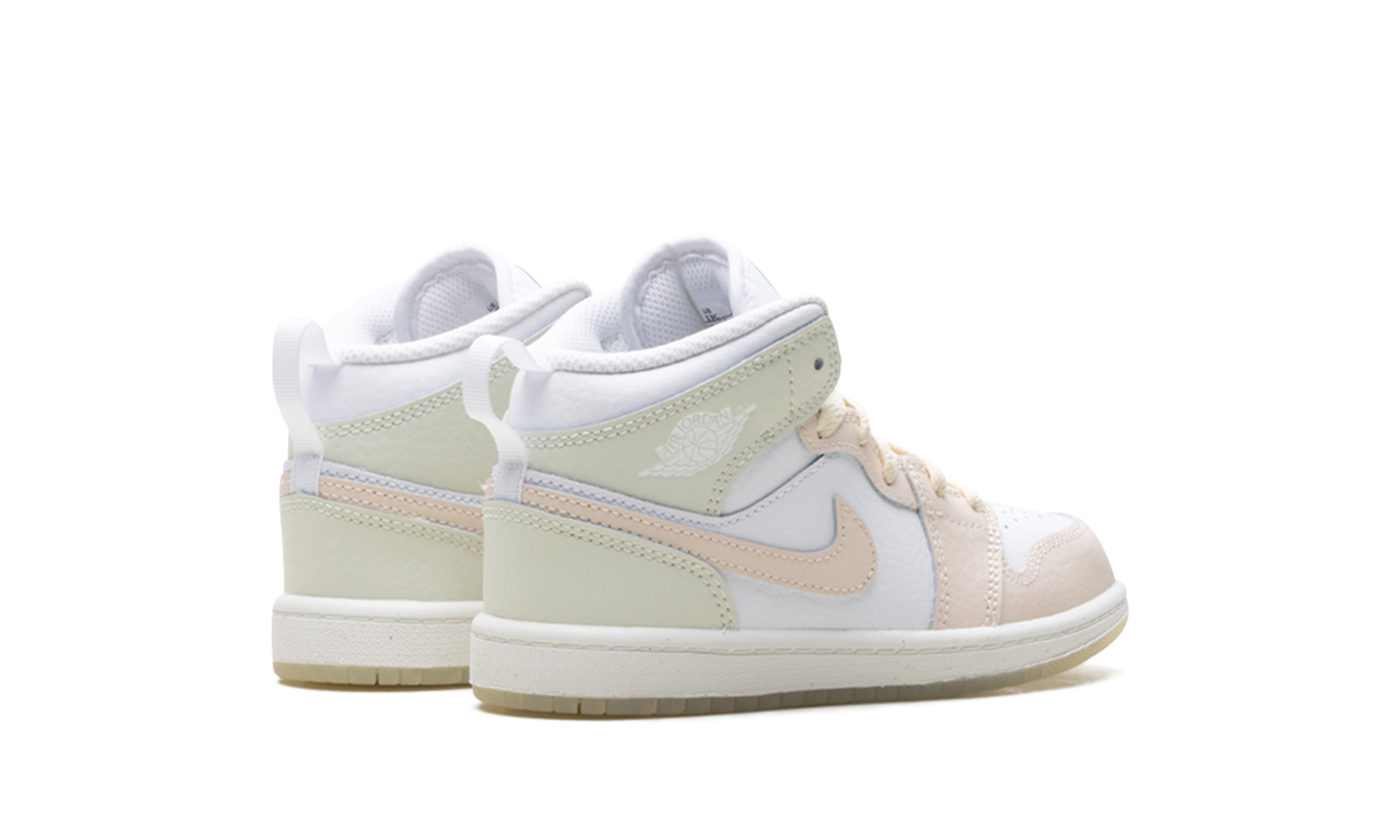jordan 1 mid se flamingo ps+HJ5942-100+diagnol right behind view