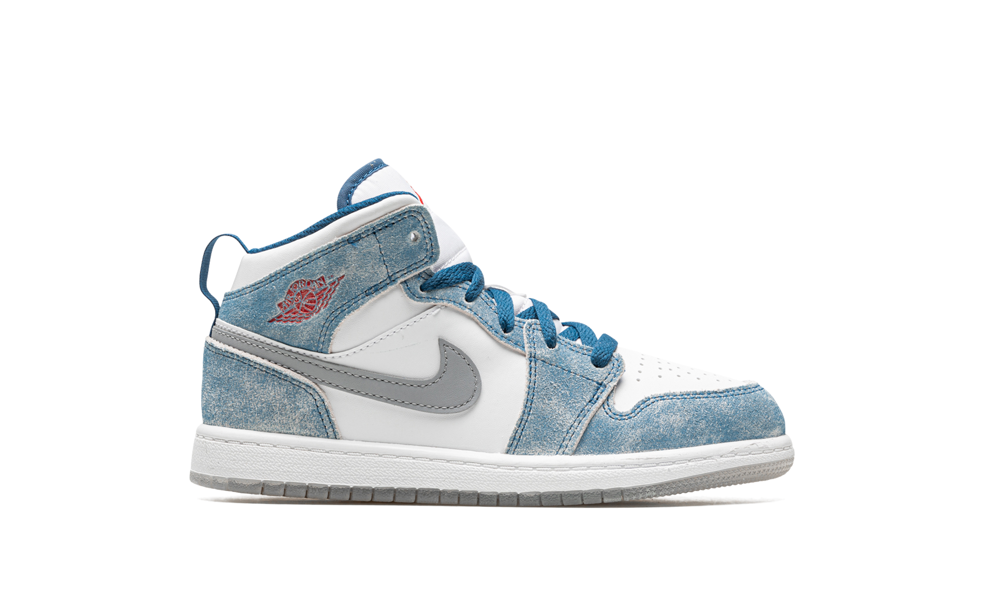 jordan 1 mid se french blue light steel ps+DR6237-401+right view