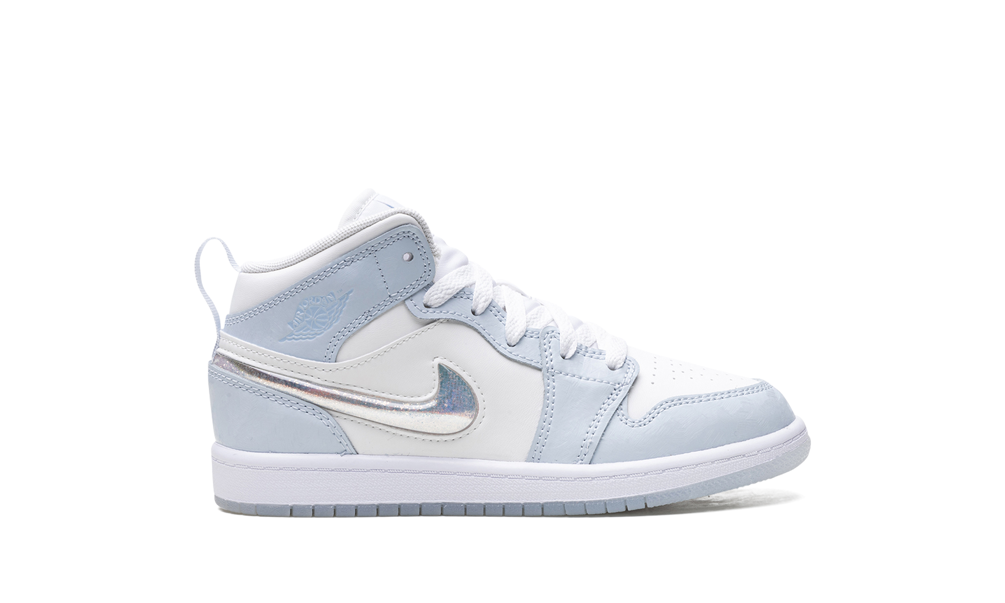 jordan 1 mid se glitter swoosh ps+FQ9118-400+right view