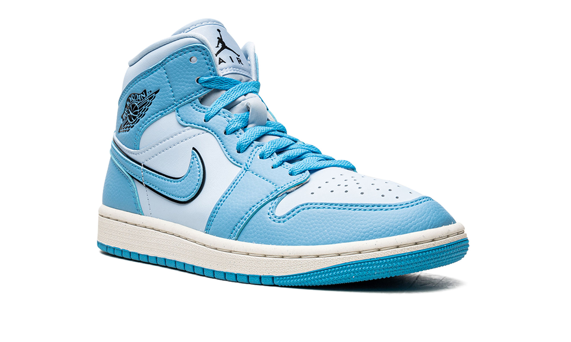 jordan 1 mid se ice blue women s+DV1302-400+diagnol right view