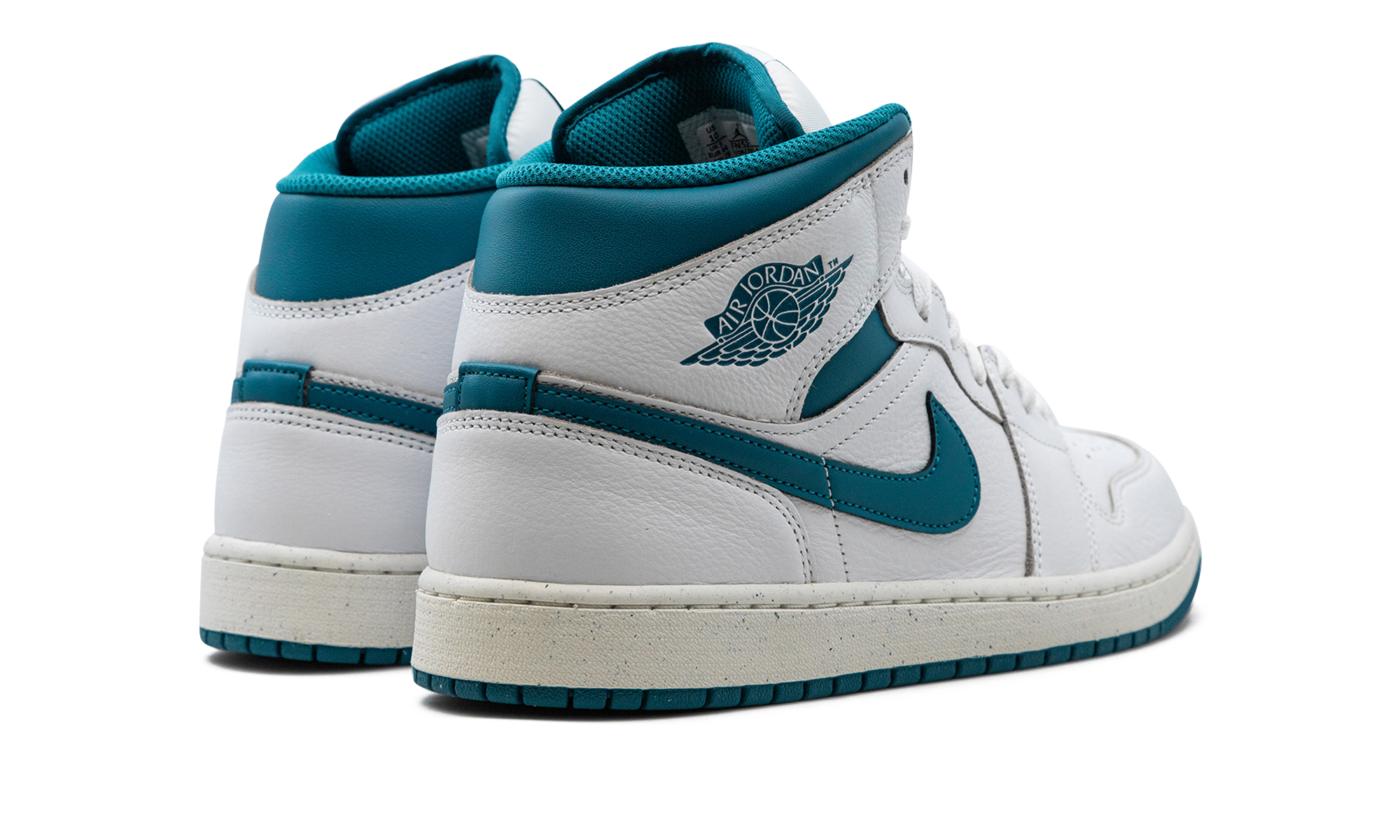 jordan 1 mid se industrial blue+FN5215-141+diagnol right behind view