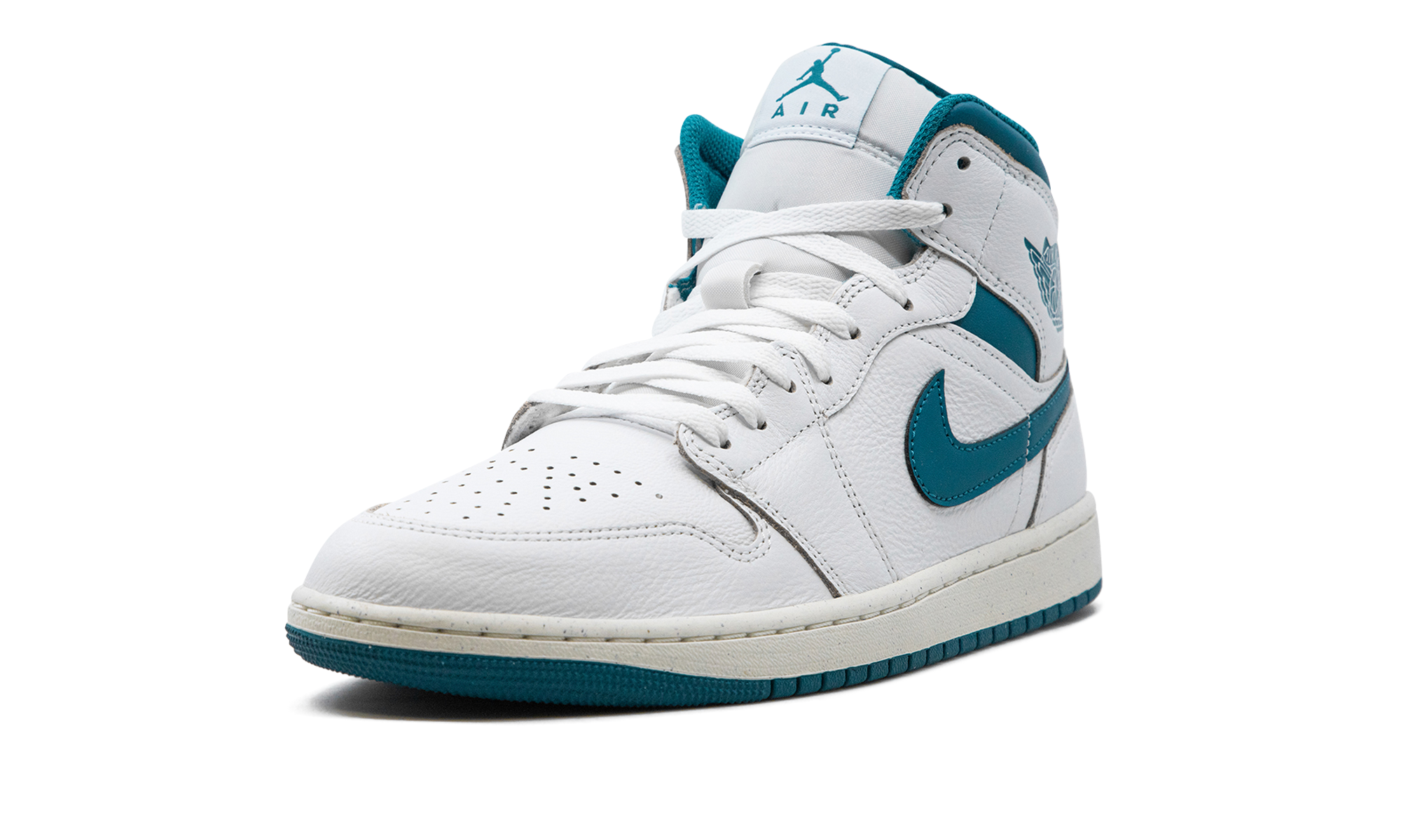 jordan 1 mid se industrial blue+FN5215-141+left diagnol single view