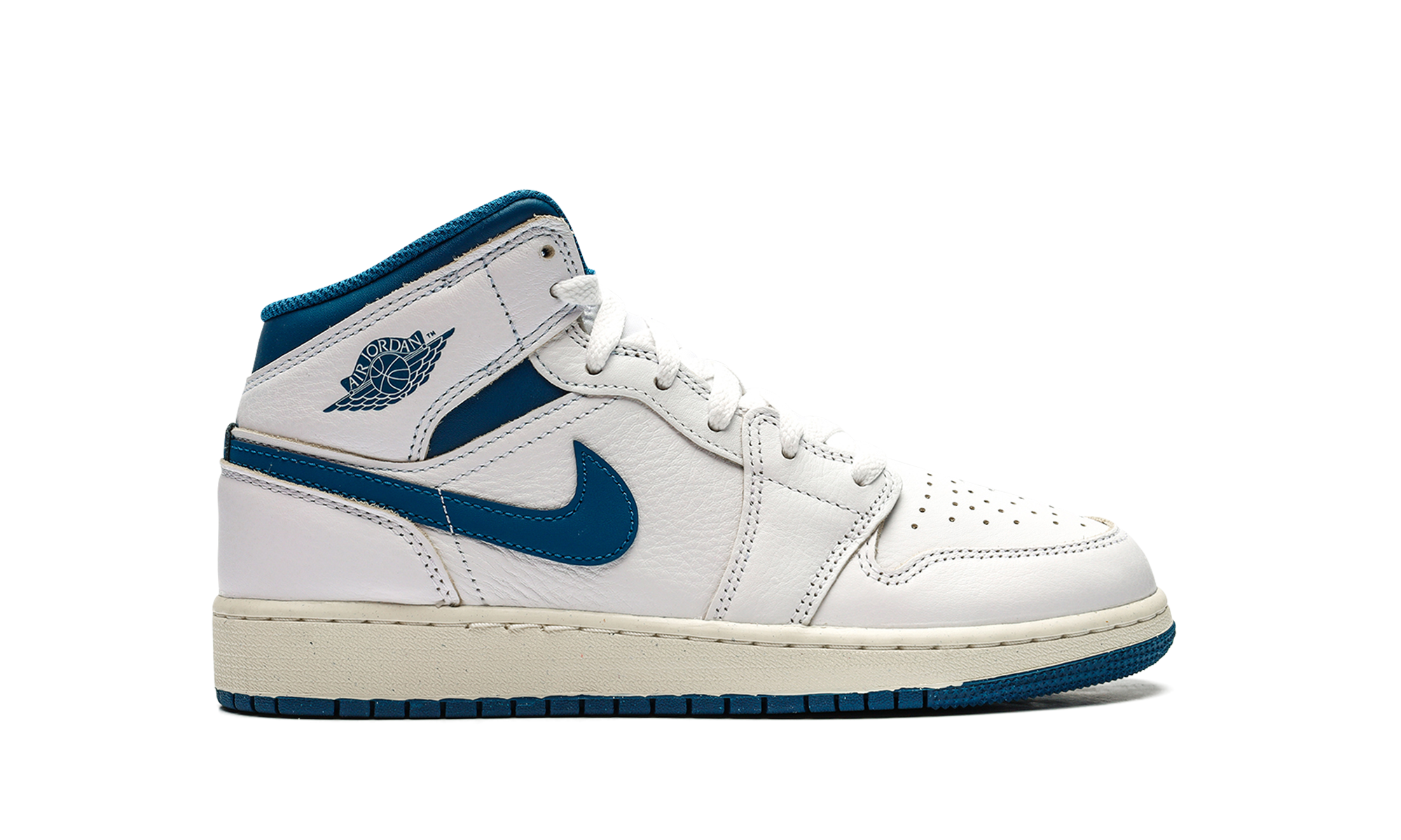 jordan 1 mid se industrial blue gs+FN7432-141+right view