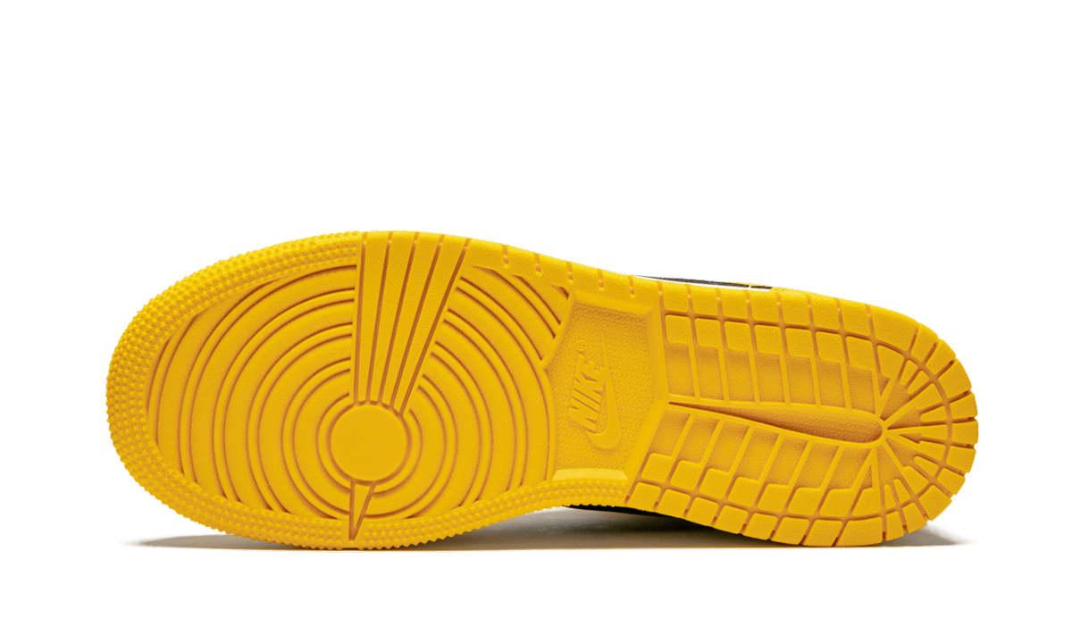 jordan 1 mid se lakers gs+BQ6931-700+bottom view