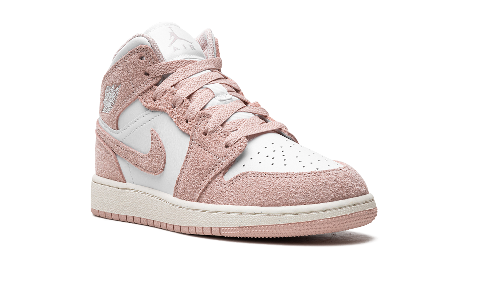 jordan 1 mid se legend pink gs+FN7432-161+diagnol right view