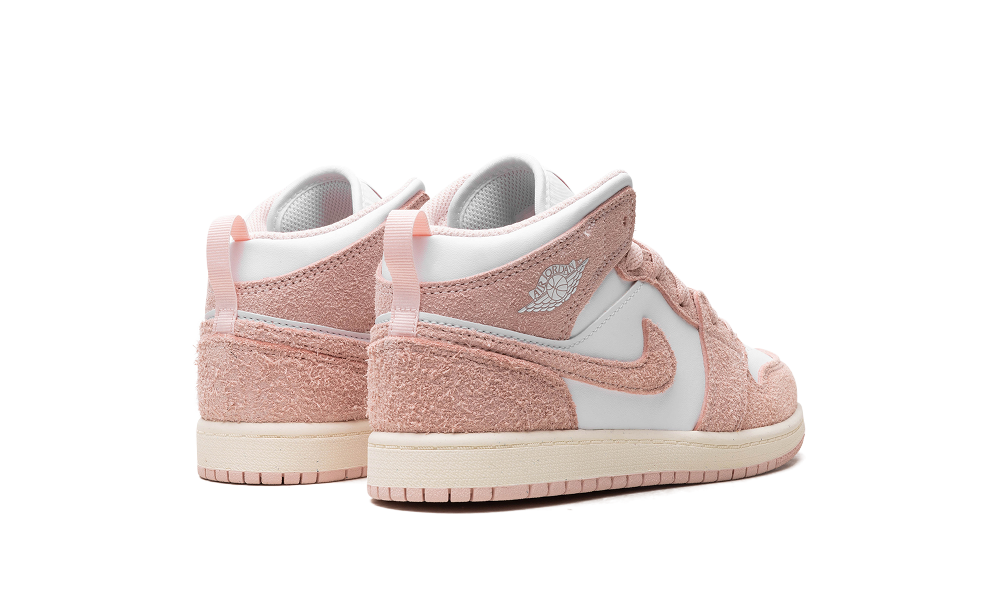 jordan 1 mid se legend pink ps+FN7493-161+diagnol right behind view