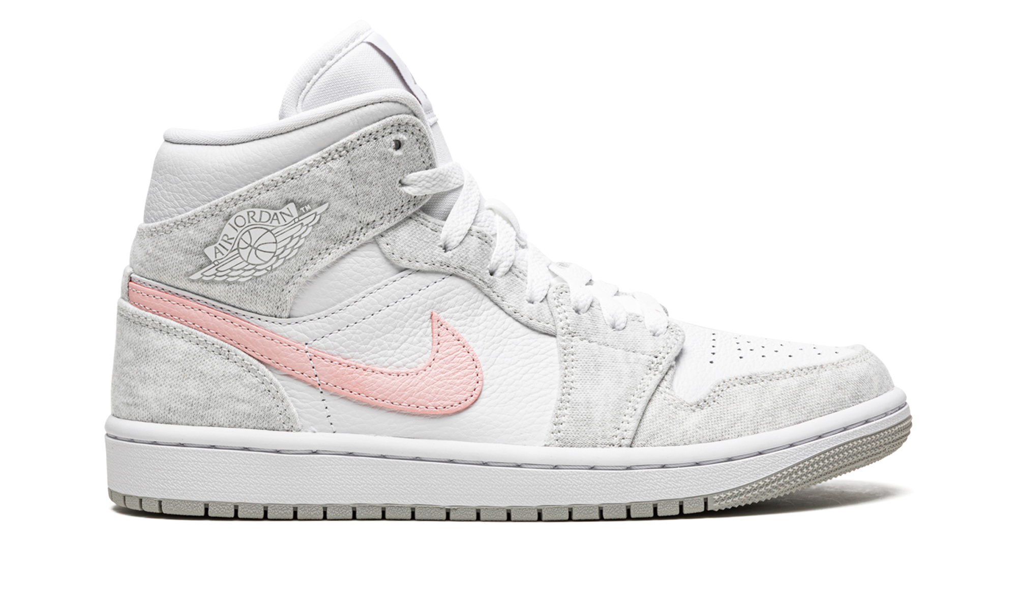 jordan 1 mid se light iron ore women s+DN4045-001+right view