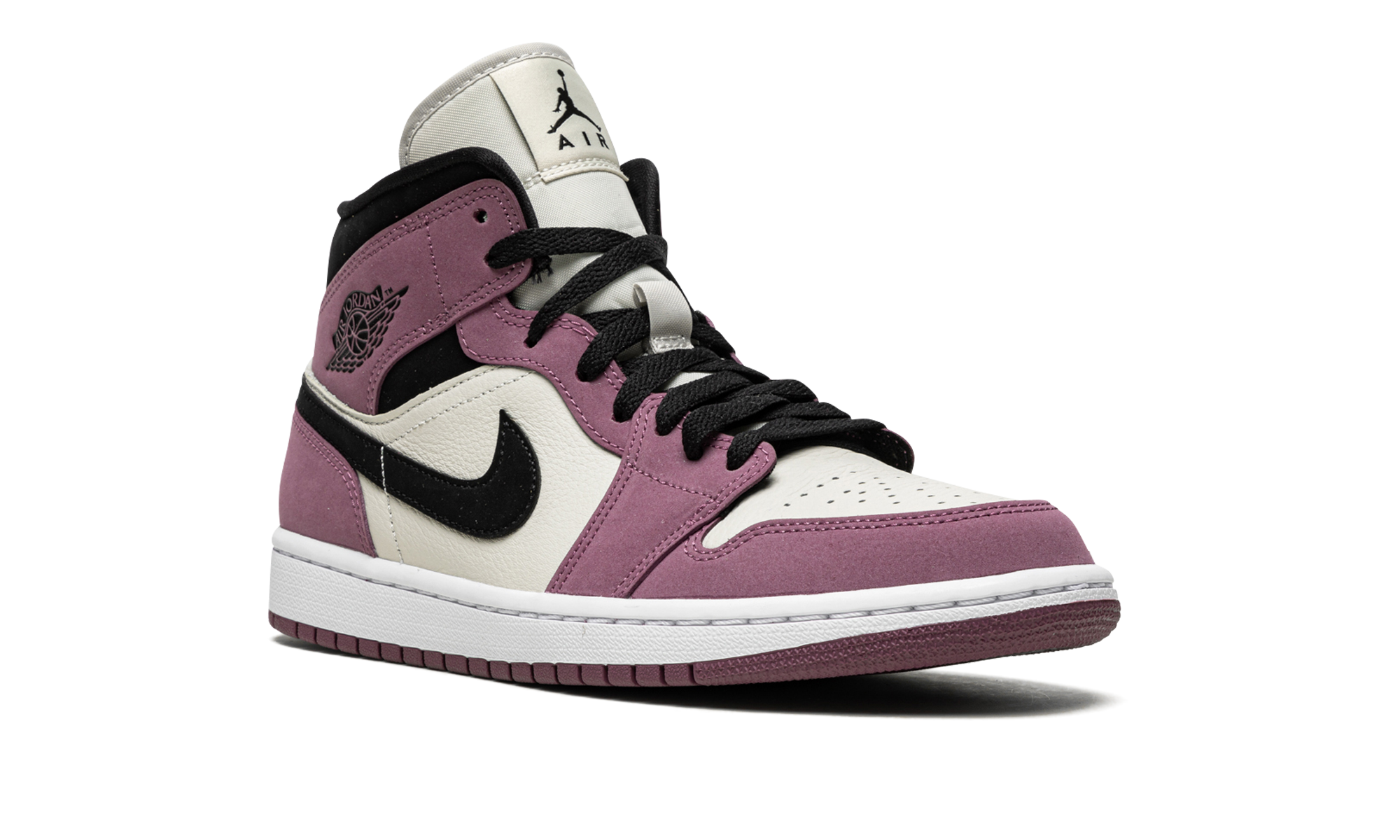 jordan 1 mid se light mulberry women s+DC7267-500+diagnol right view