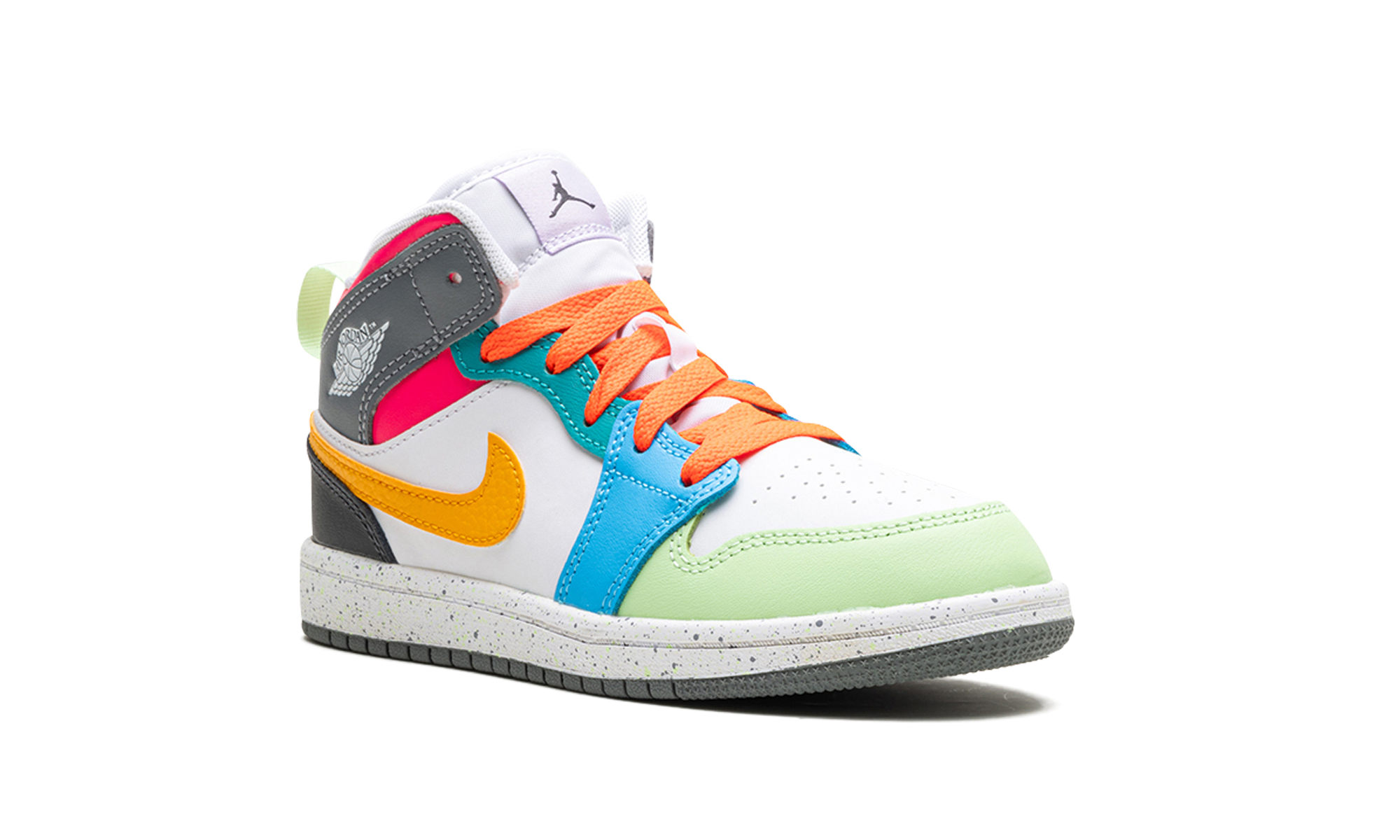 jordan 1 mid se multi color ps+FN1188-100+diagnol right view
