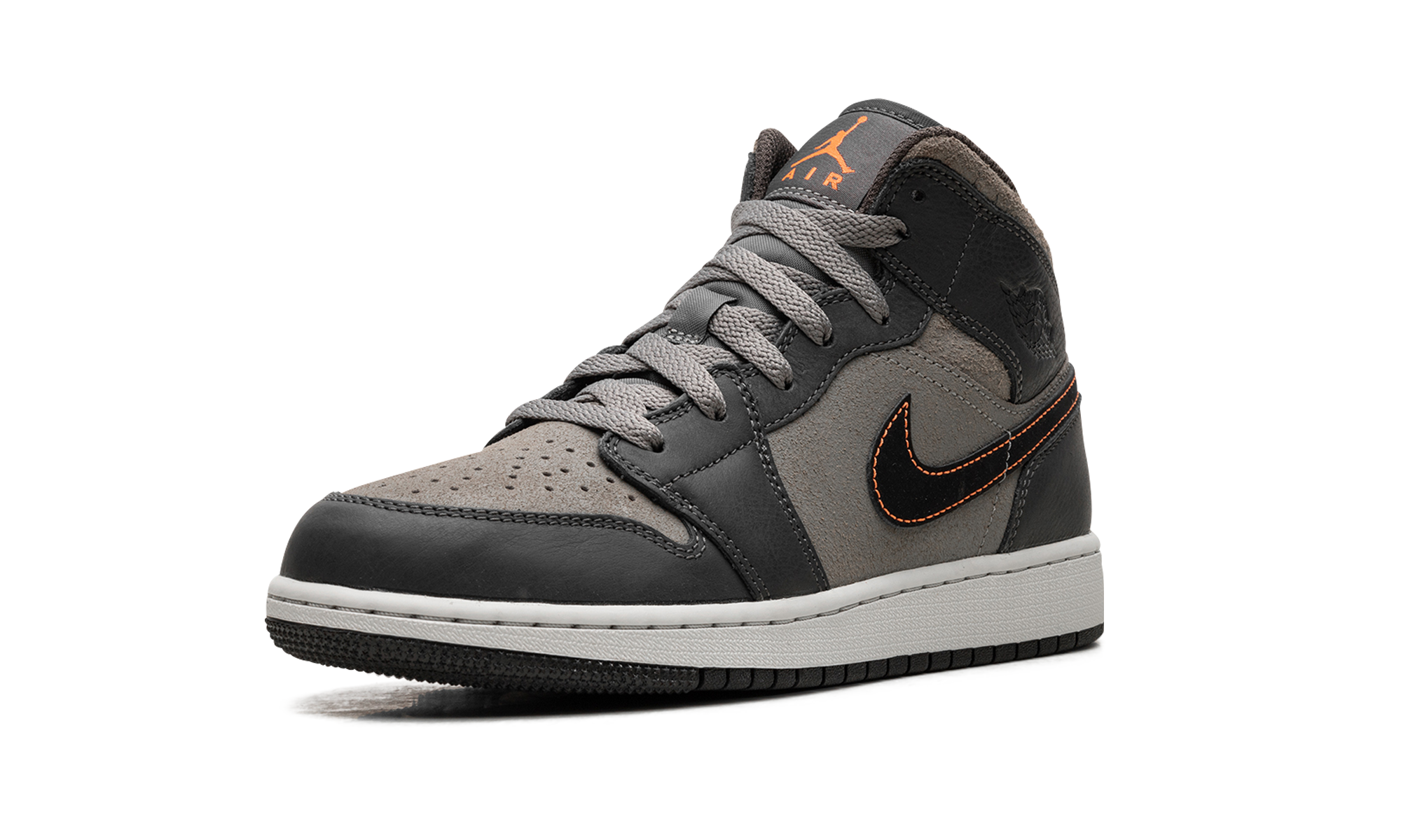 jordan 1 mid se night stadium gs+FQ8341-017+left diagnol single view