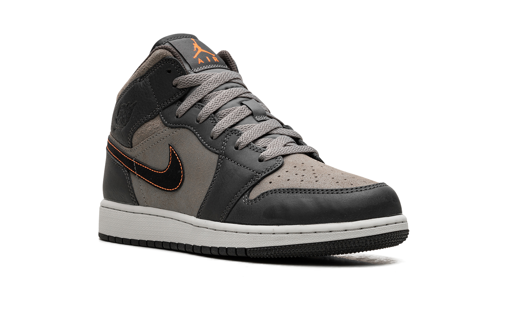 jordan 1 mid se night stadium gs+FQ8341-017+diagnol right view