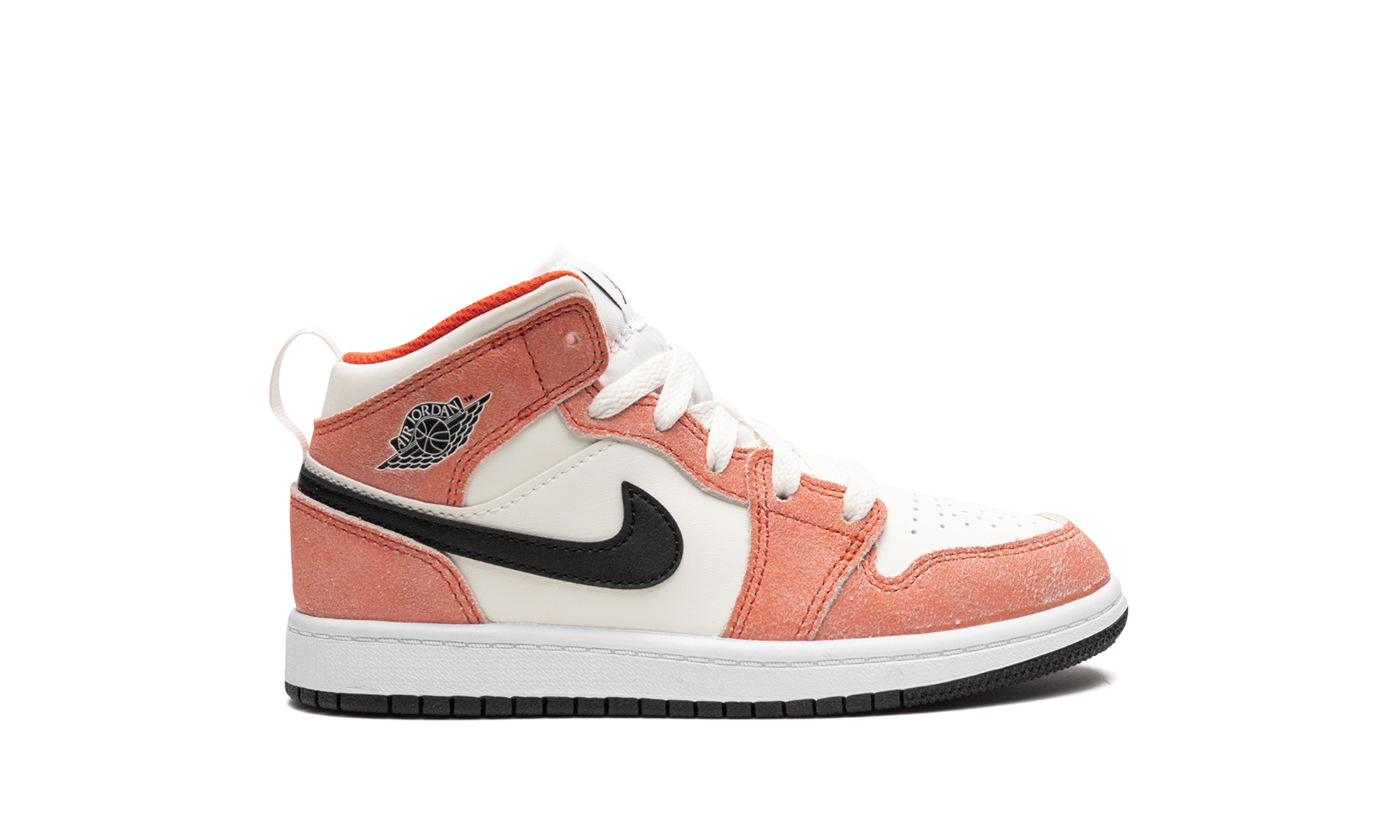 jordan 1 mid se orange suede ps+DV1341-800+right view