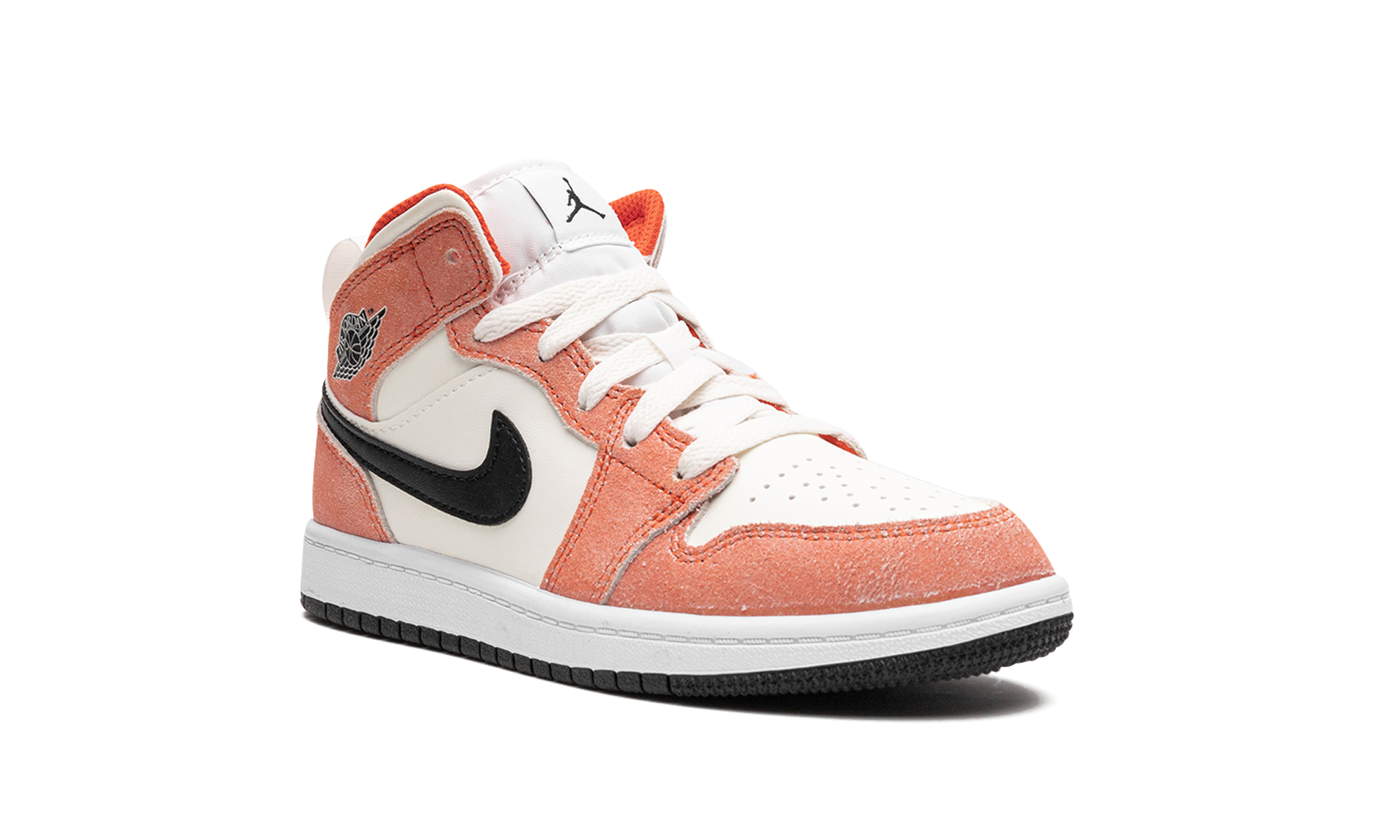 jordan 1 mid se orange suede ps+DV1341-800+diagnol right view