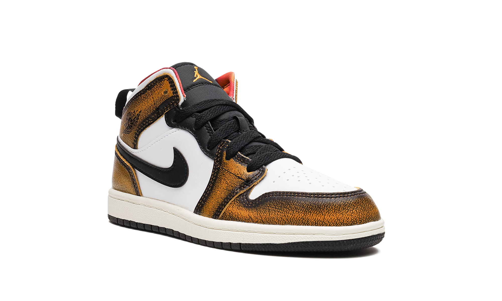 jordan 1 mid se orange wear away ps+DQ8419-071+diagnol right view