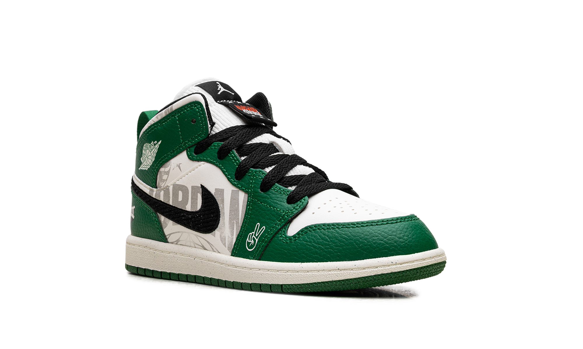 jordan 1 mid se overbranded ps+HF3199-300+diagnol right view