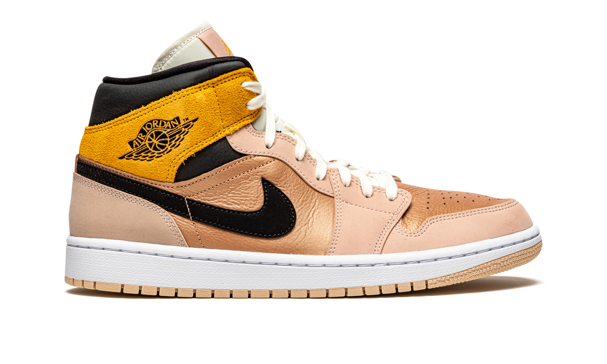 jordan 1 mid se particle beige women s+DD2224-200+right view