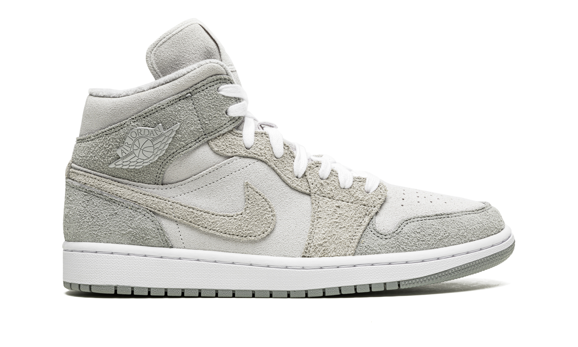 jordan 1 mid se particle grey women s+DO7139-002+right view