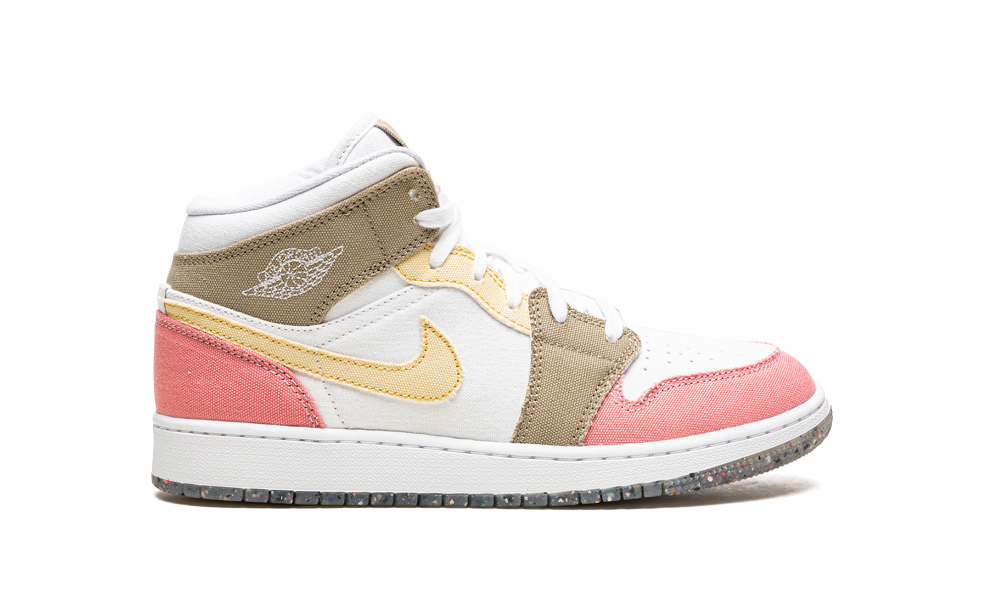 jordan 1 mid se pastel vivid green grind gs+DJ0338-100+right view