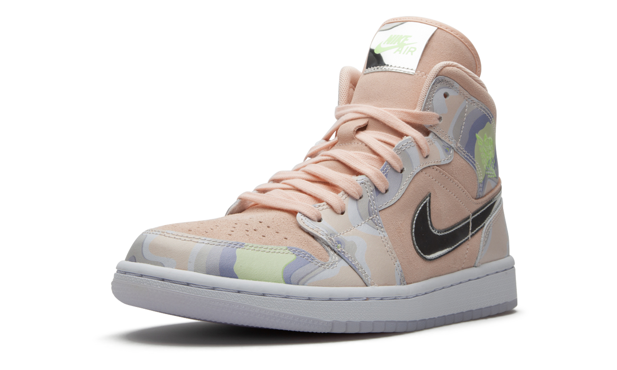 jordan 1 mid se p her spective women s+CW6008-600+left diagnol single view