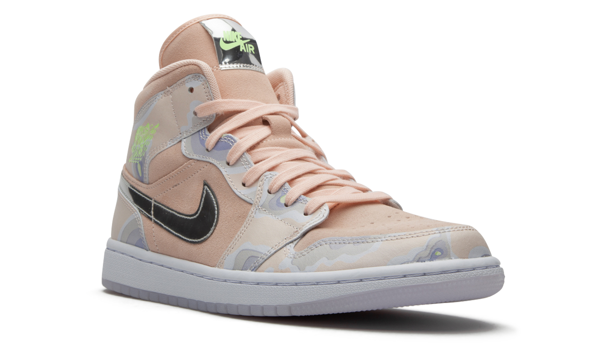 jordan 1 mid se p her spective women s+CW6008-600+diagnol right view