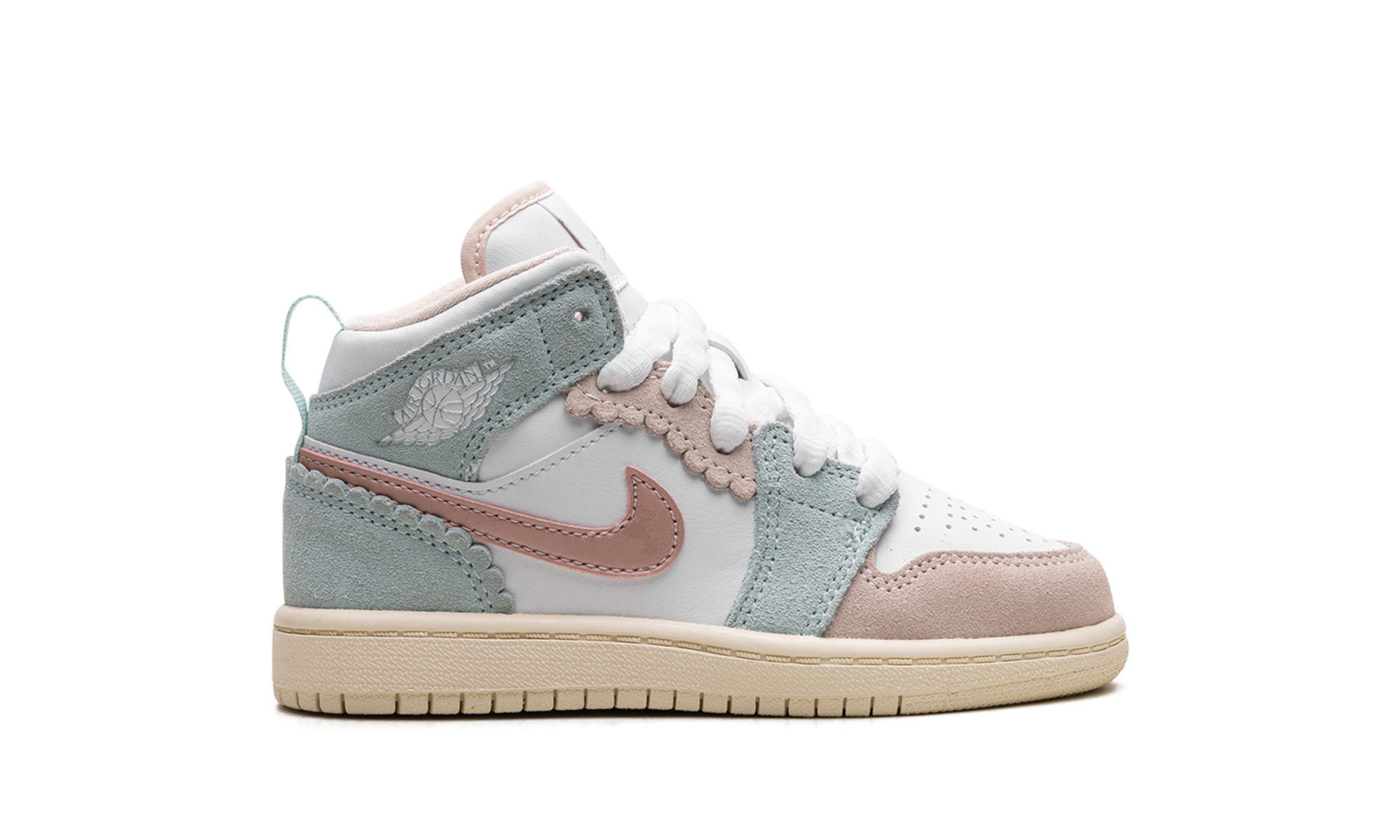 jordan 1 mid se pink oxford ps+DZ5359-100+right view