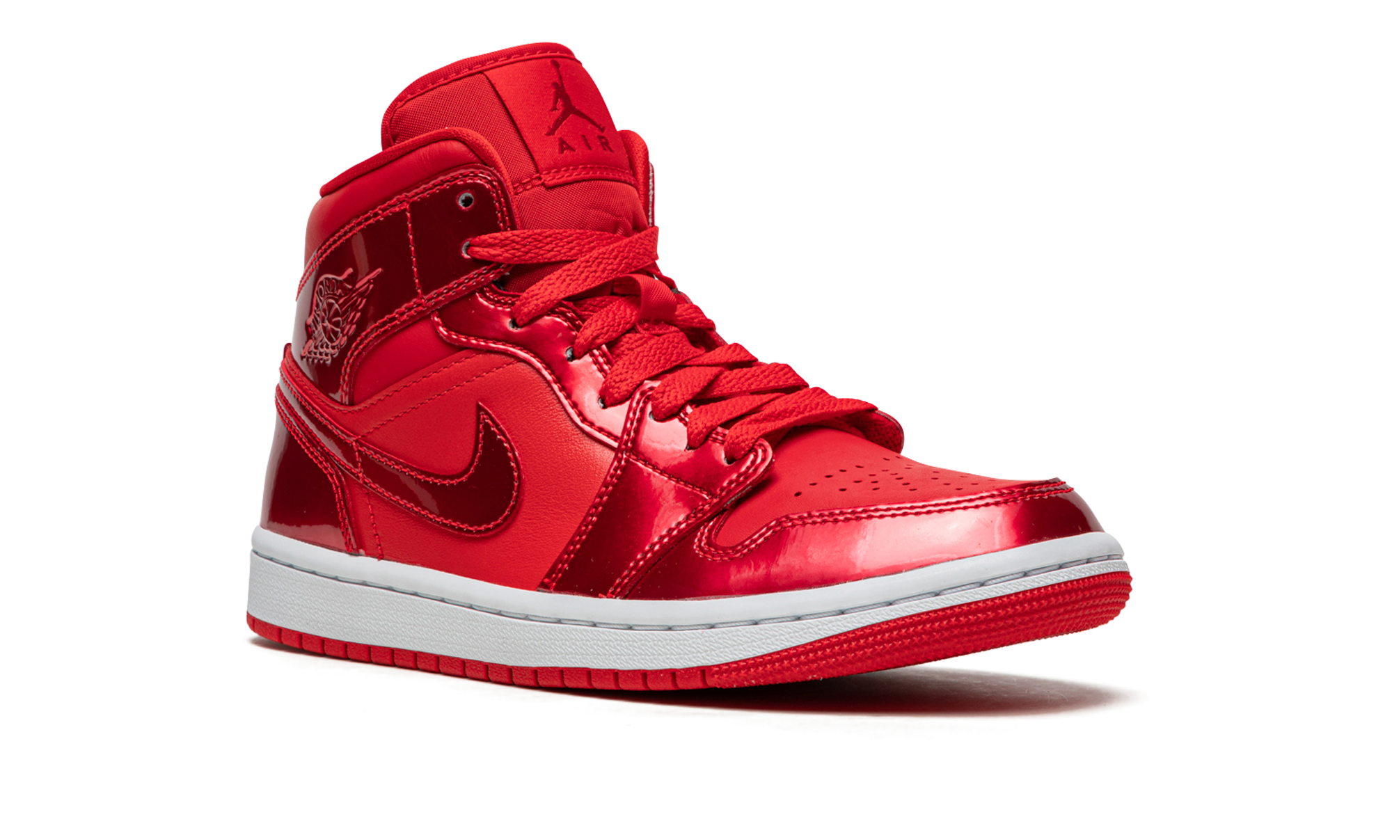 jordan 1 mid se pomegranate women s+DH5894-600+diagnol right view