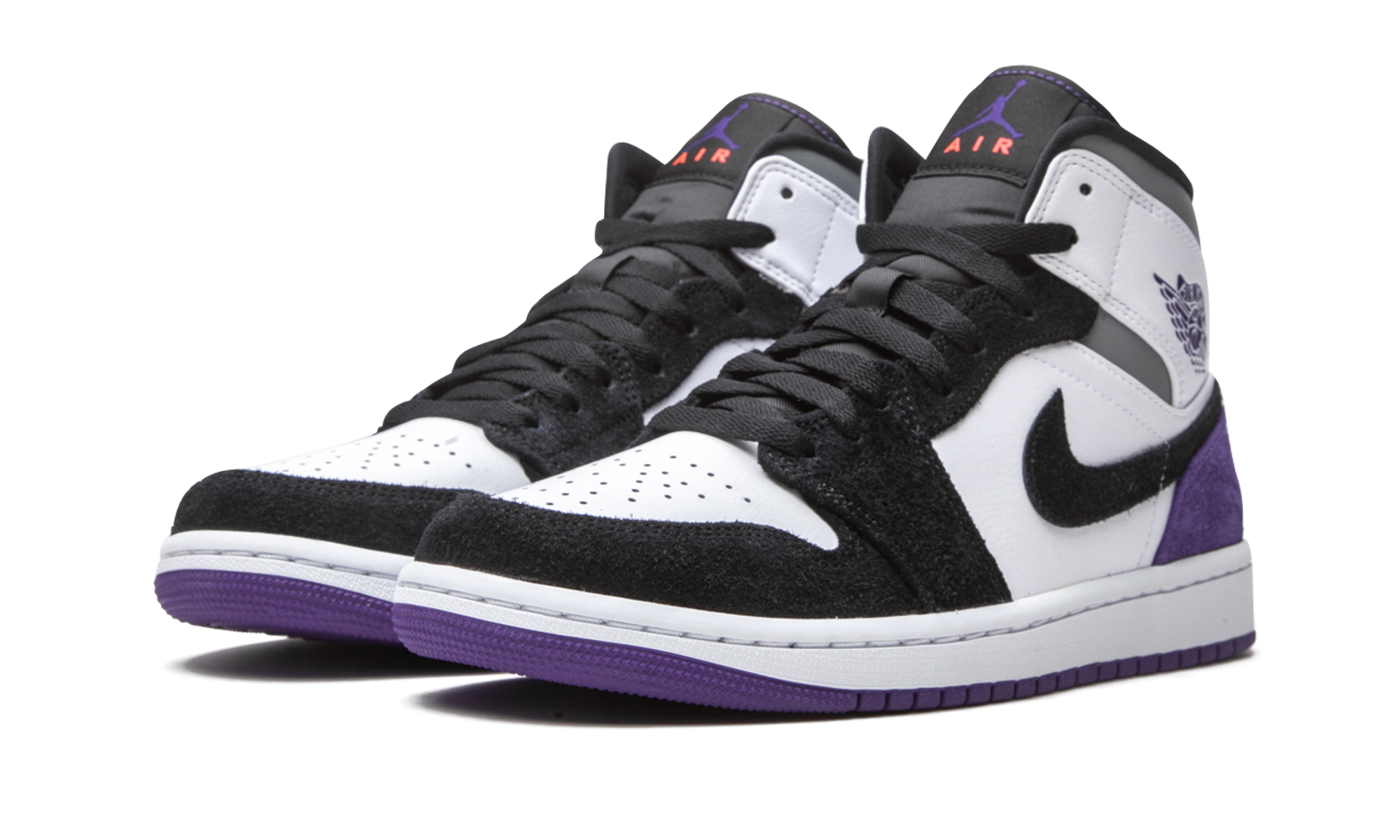 jordan 1 mid se purple+852542-105+diagnol left view