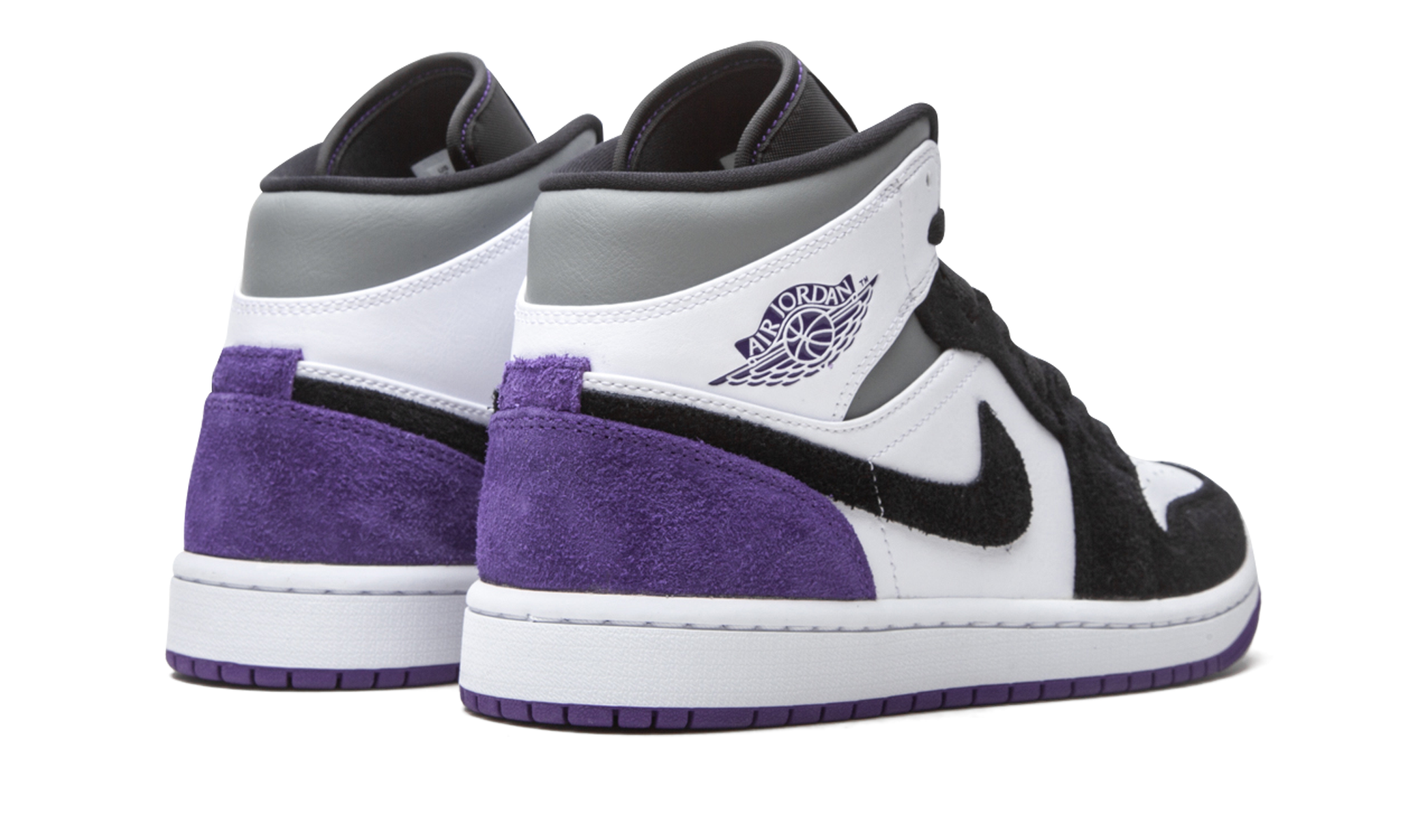 jordan 1 mid se purple+852542-105+diagnol right behind view
