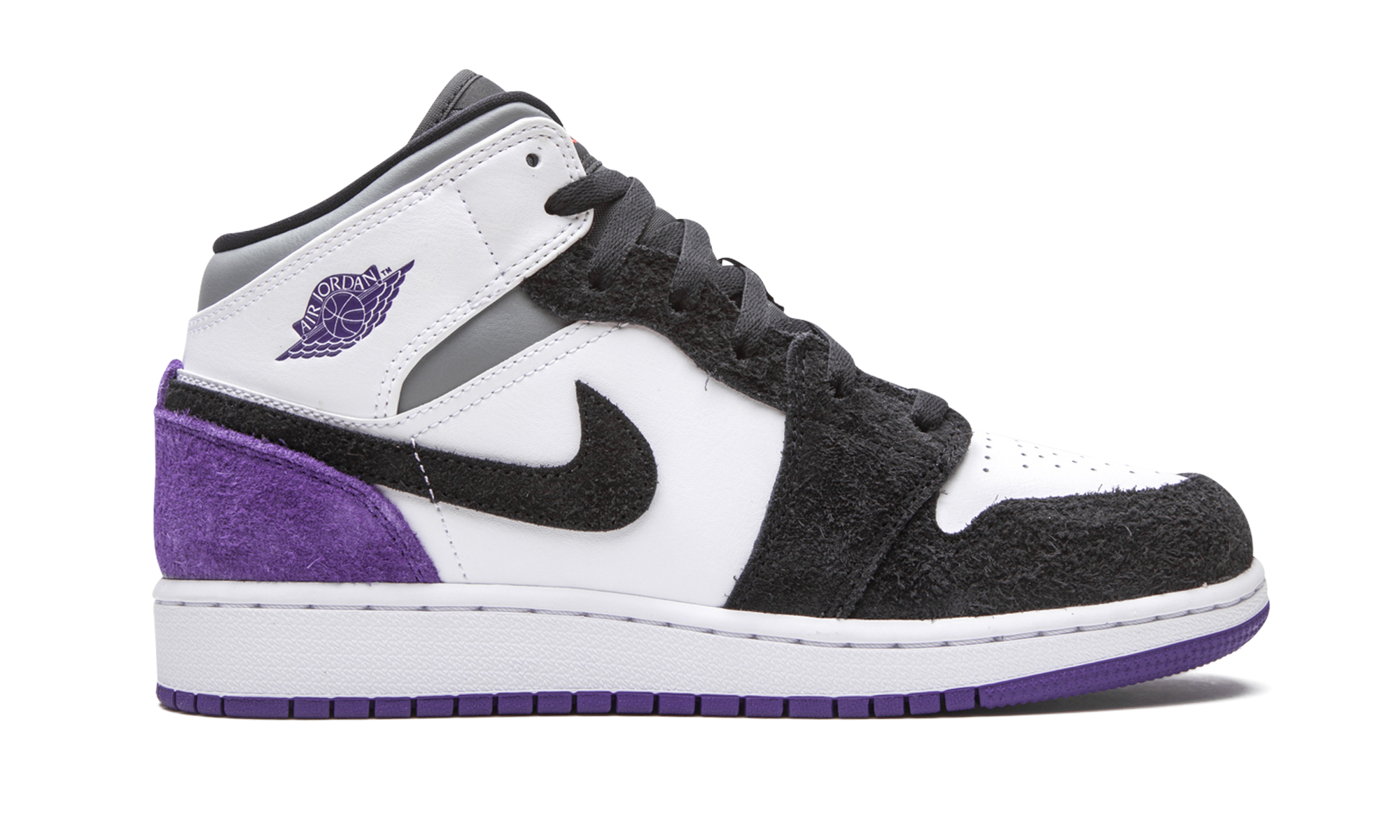 jordan 1 mid se purple gs+BQ6931-105+right view