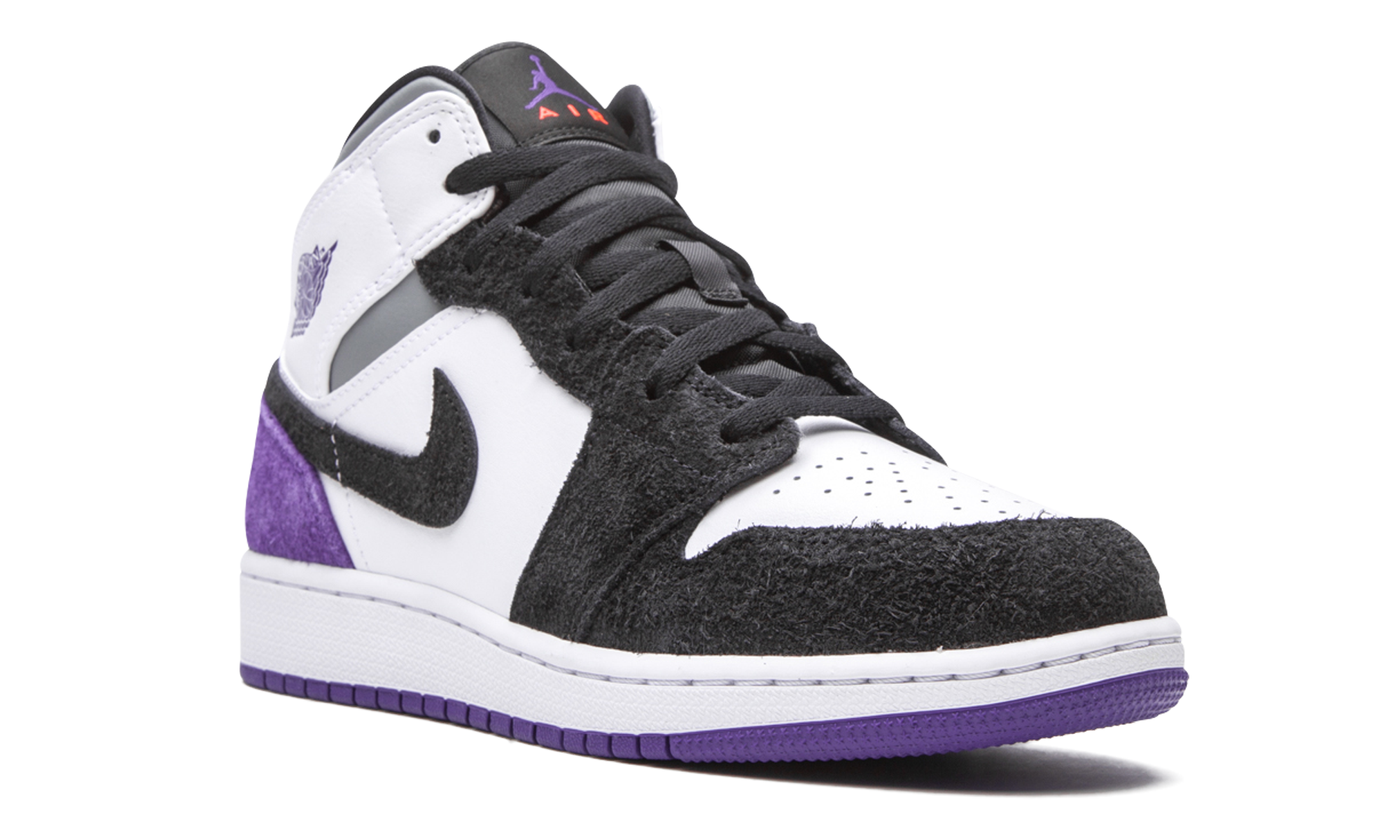 jordan 1 mid se purple gs+BQ6931-105+diagnol right view