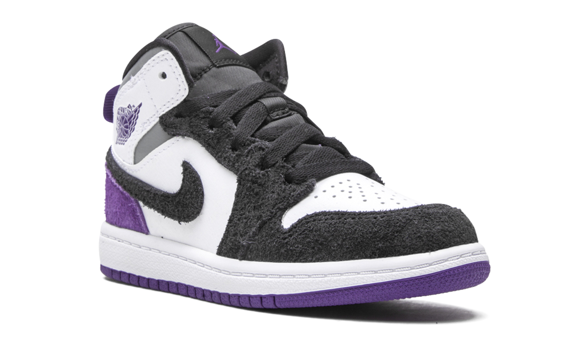 jordan 1 mid se purple ps+BQ6932-105+diagnol right view