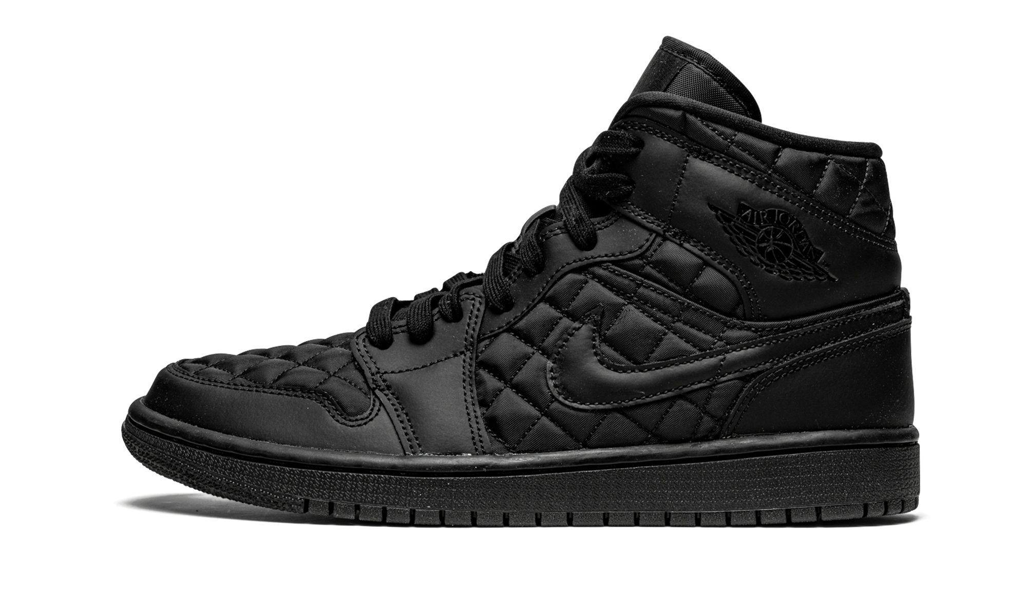 jordan 1 mid se quilted black women s+DB6078-001+diagnol right view 1