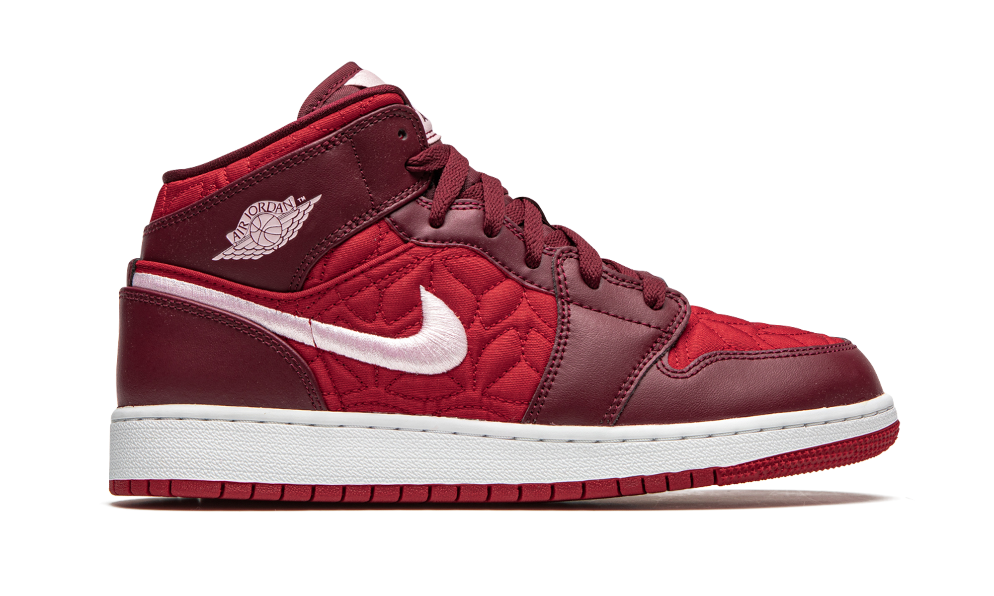 jordan 1 mid se red quilt gs+AV5174-600+right view