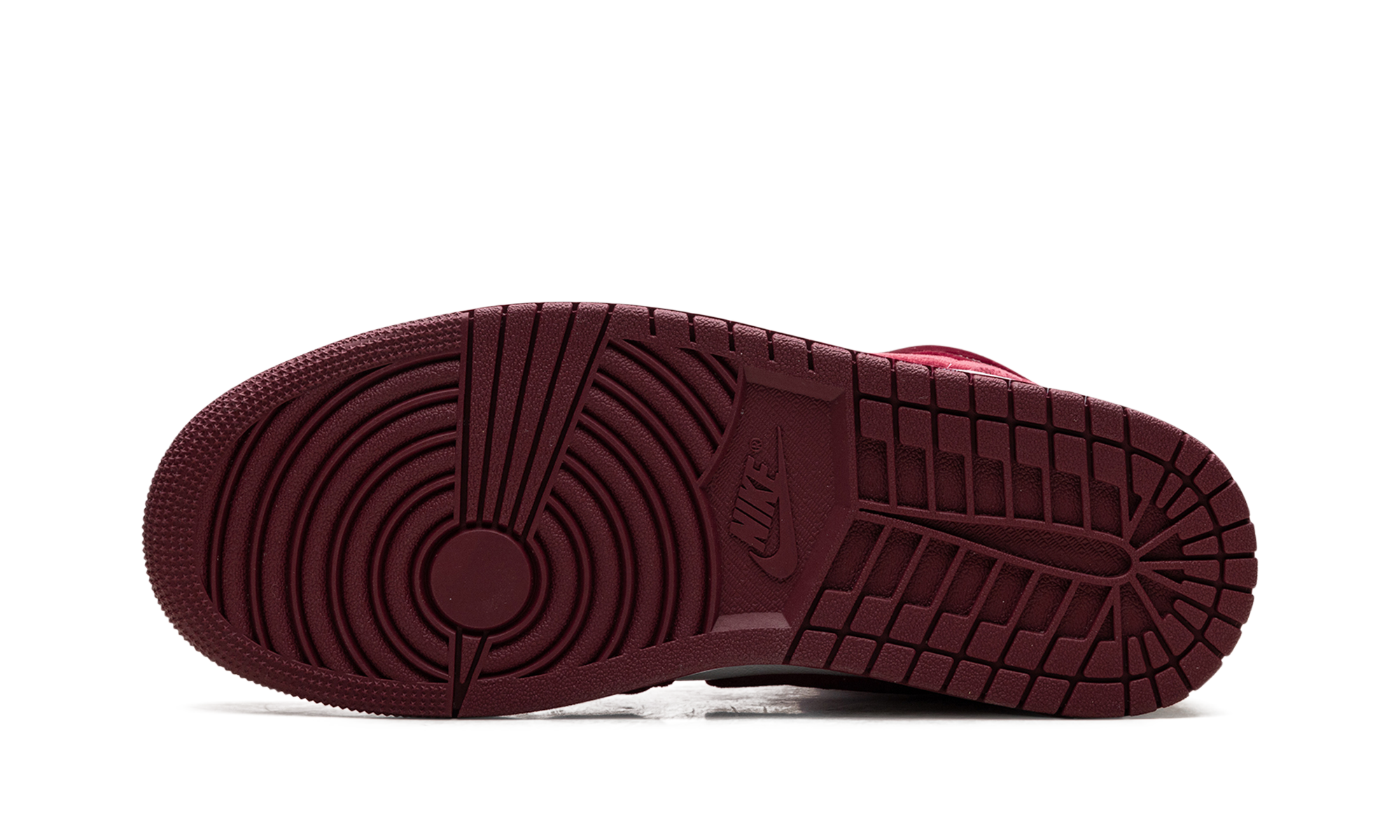 jordan 1 mid se red velvet women s+FZ3334-100+bottom view