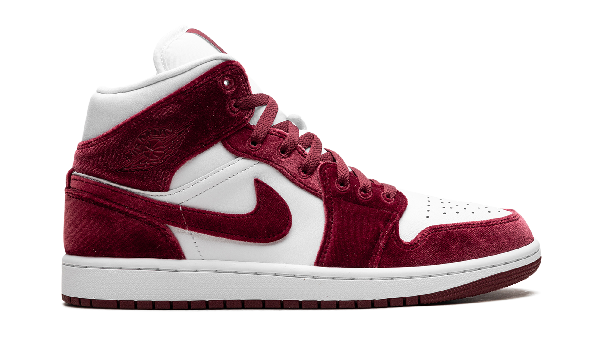 jordan 1 mid se red velvet women s+FZ3334-100+right view