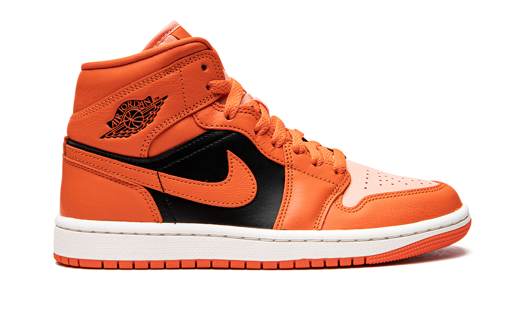 jordan 1 mid se rush orange crimson bliss women s+DM3381-600+right view