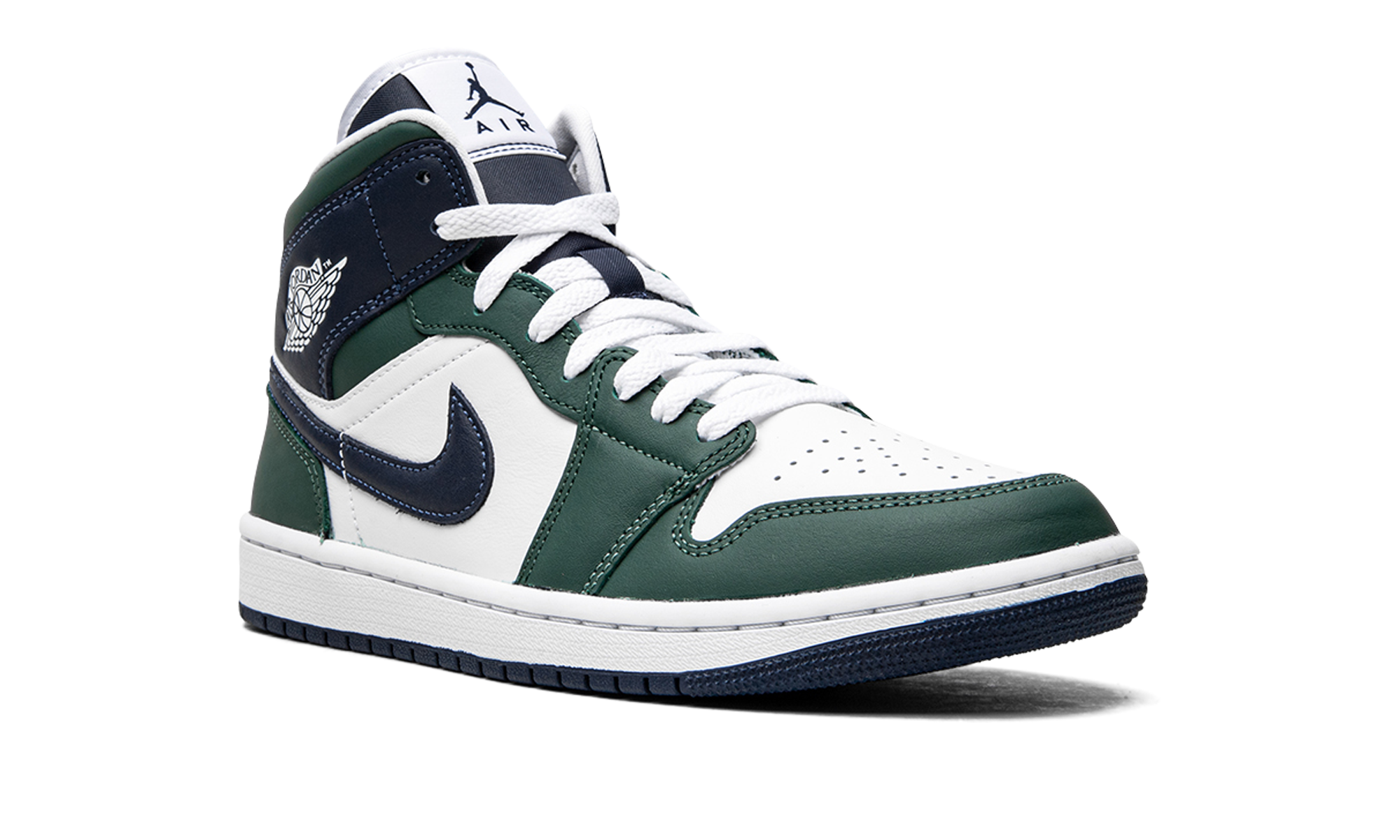 jordan 1 mid se seahawks women s+DZ5326-300+diagnol right view