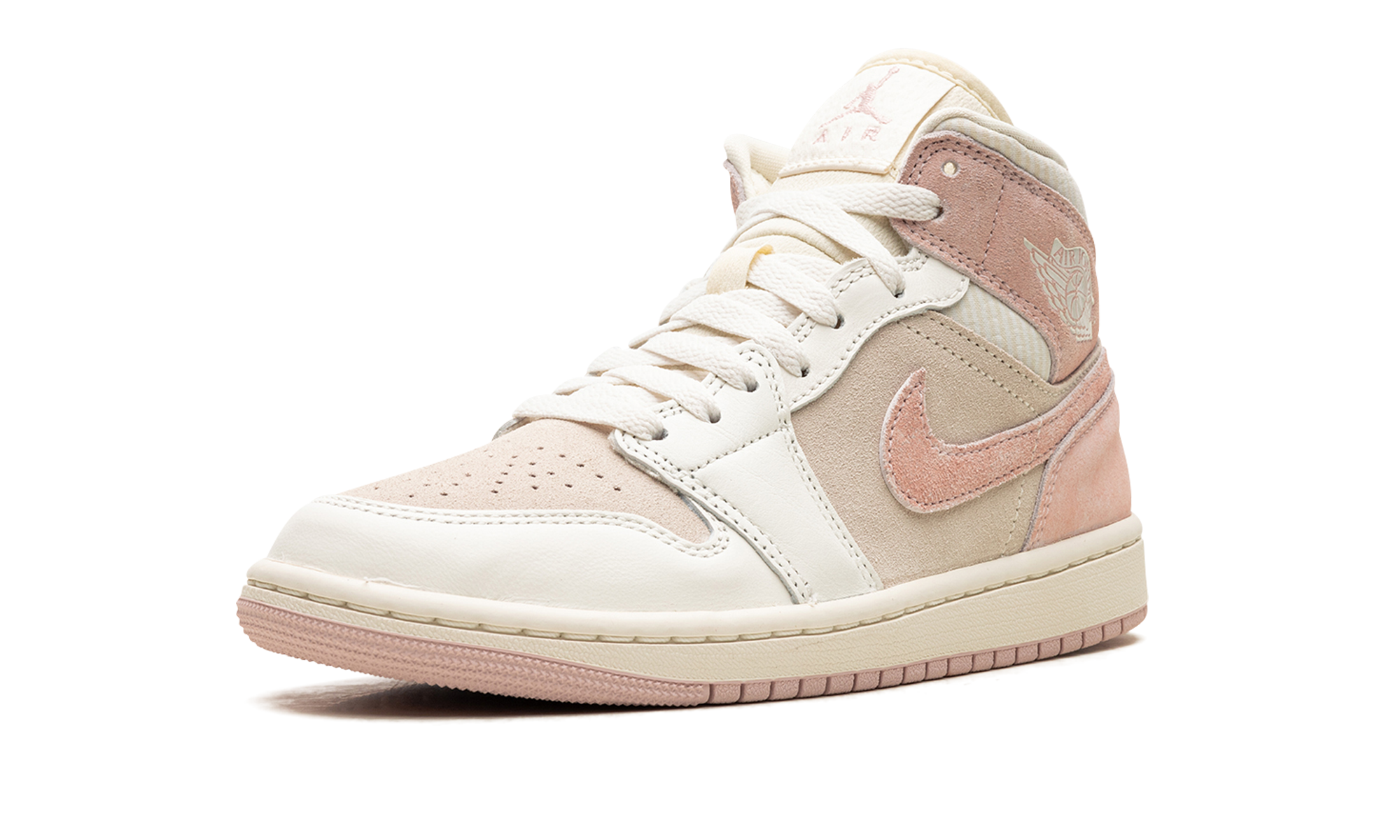 jordan 1 mid se seersucker women s+FQ1926-161+left diagnol single view
